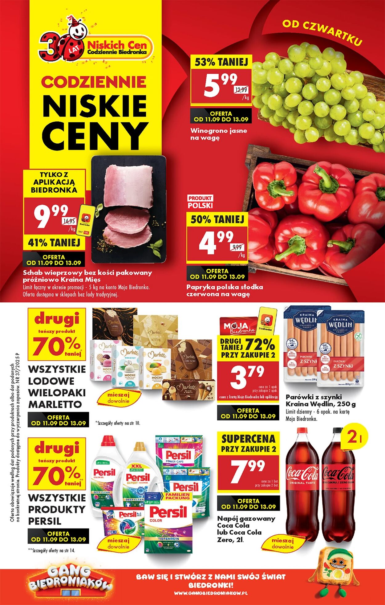 Gazetka Biedronka 11.09.2025 - 18.09.2025
