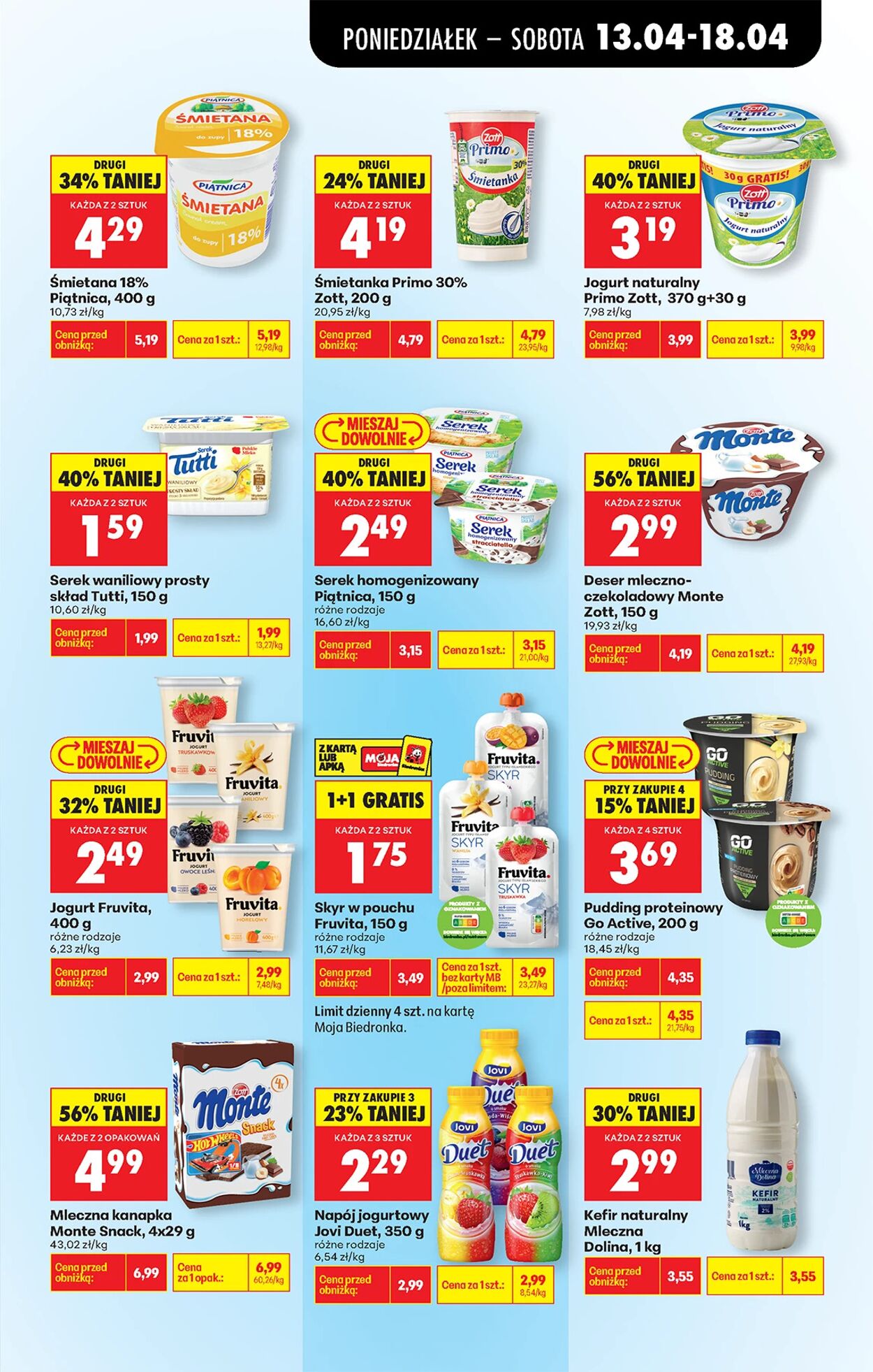 Gazetka Biedronka 13.04.2026 - 20.04.2026