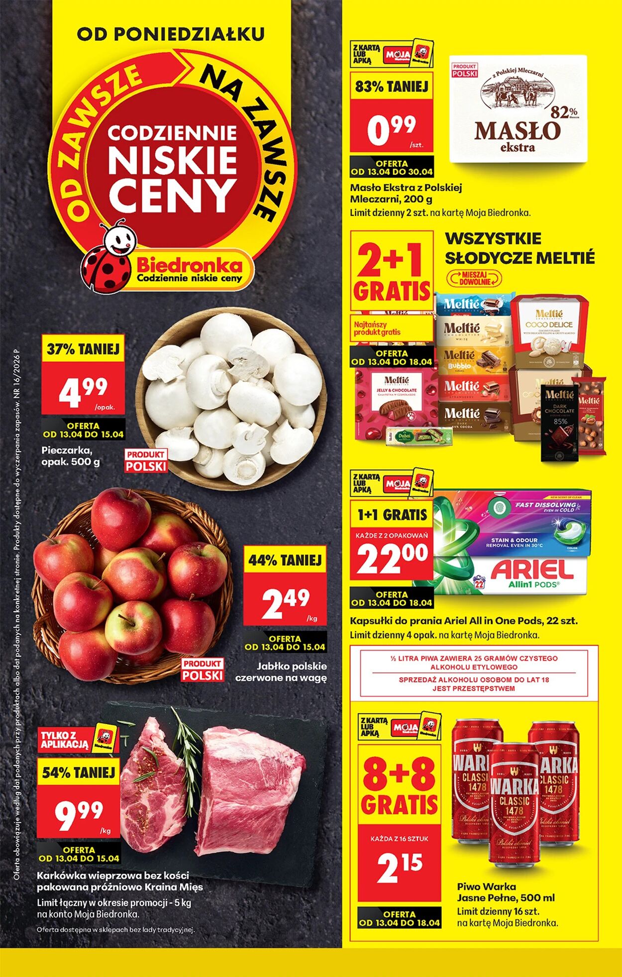 Gazetka Biedronka 13.04.2026 - 20.04.2026