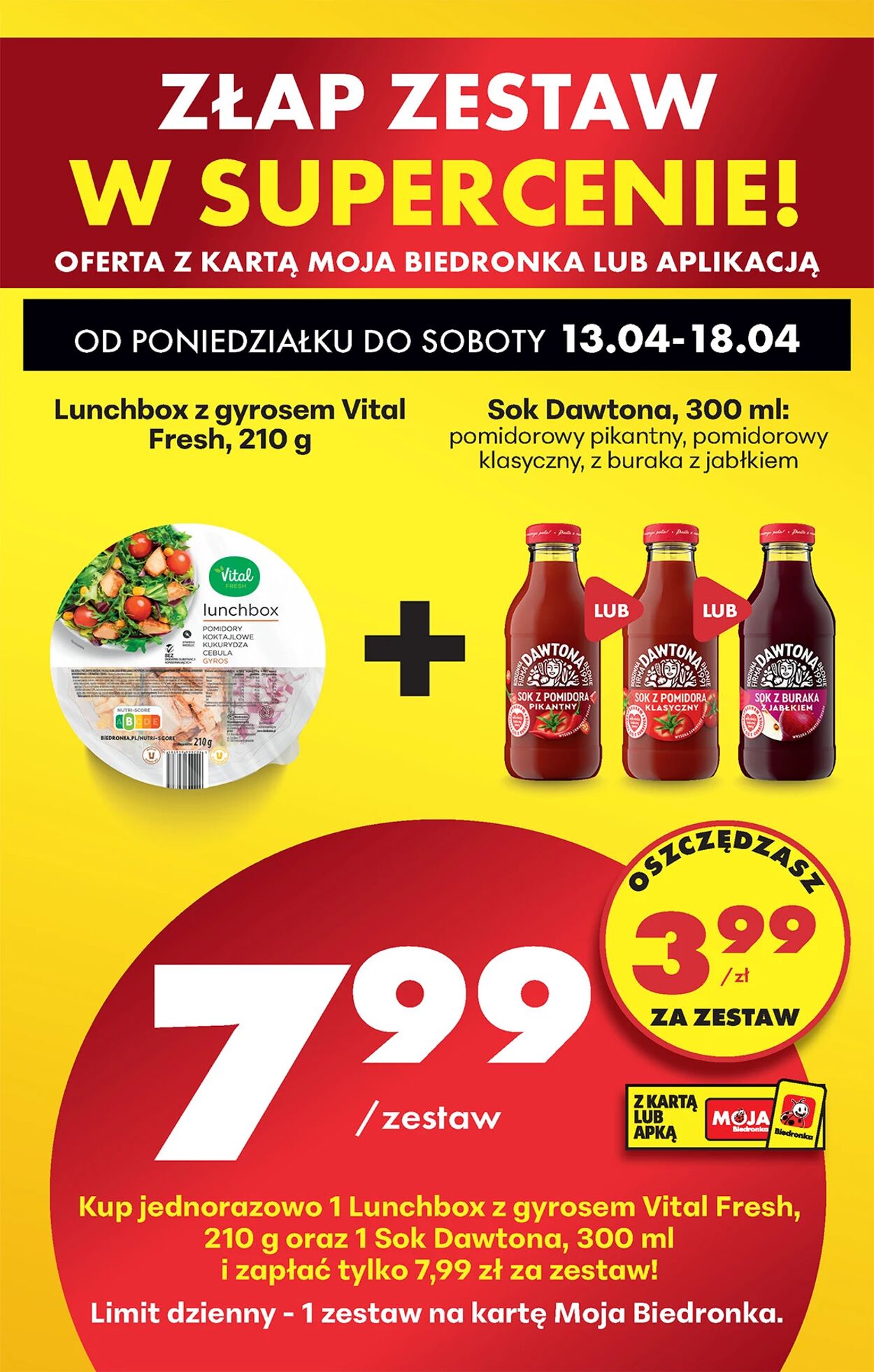 Gazetka Biedronka 13.04.2026 - 20.04.2026