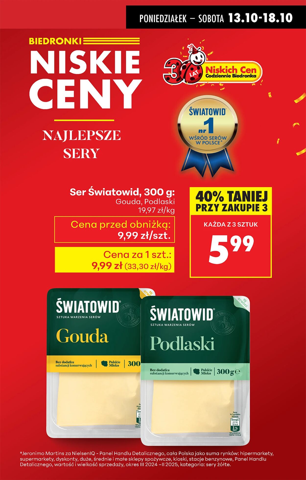 Gazetka Biedronka 13.10.2025 - 20.10.2025