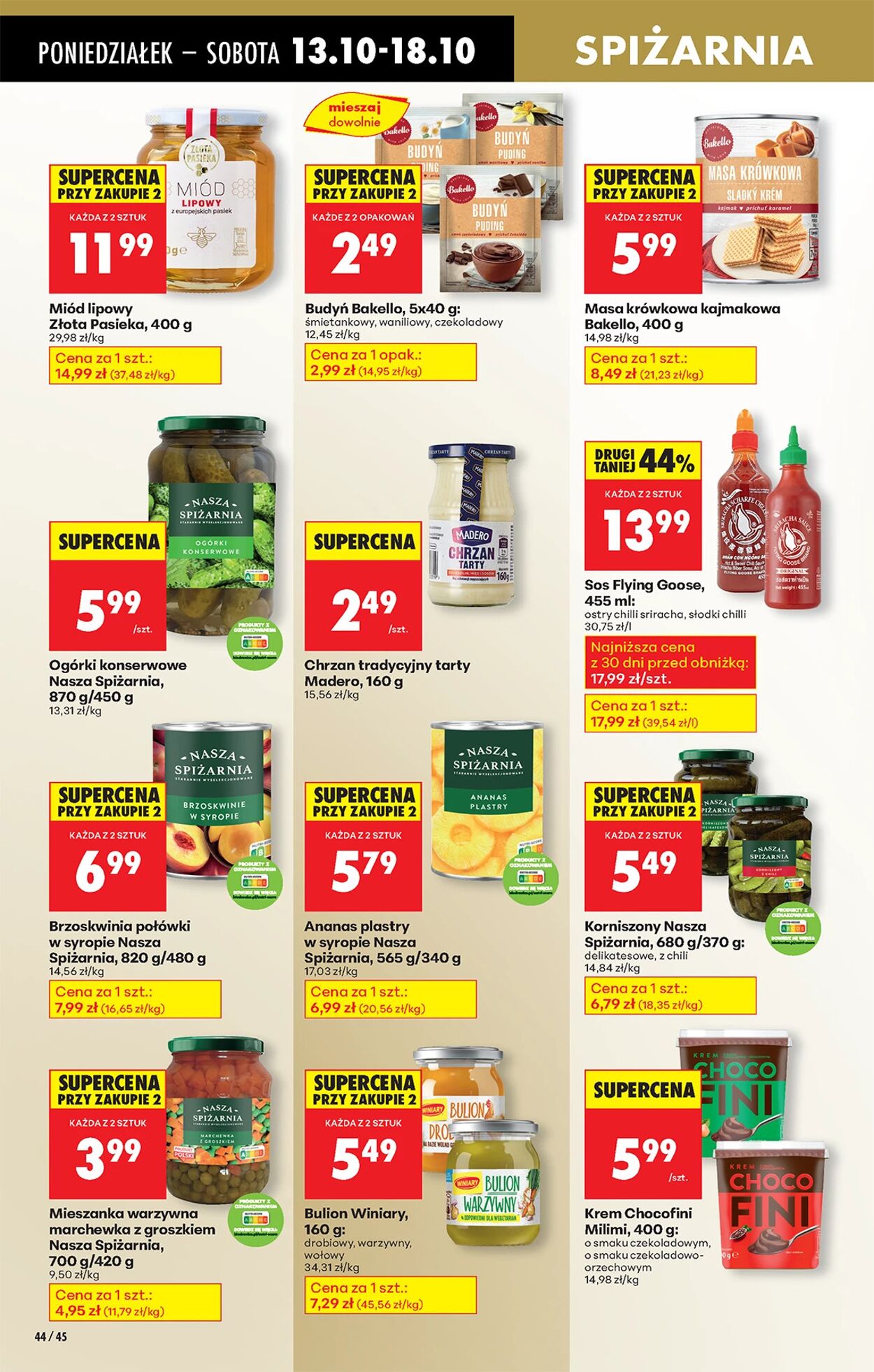 Gazetka Biedronka 13.10.2025 - 20.10.2025