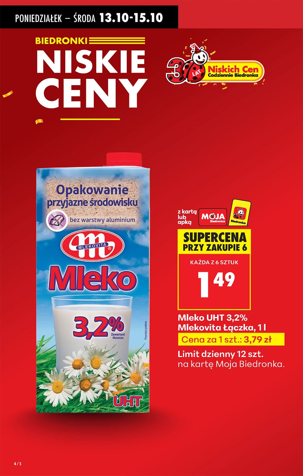 Gazetka Biedronka 13.10.2025 - 20.10.2025