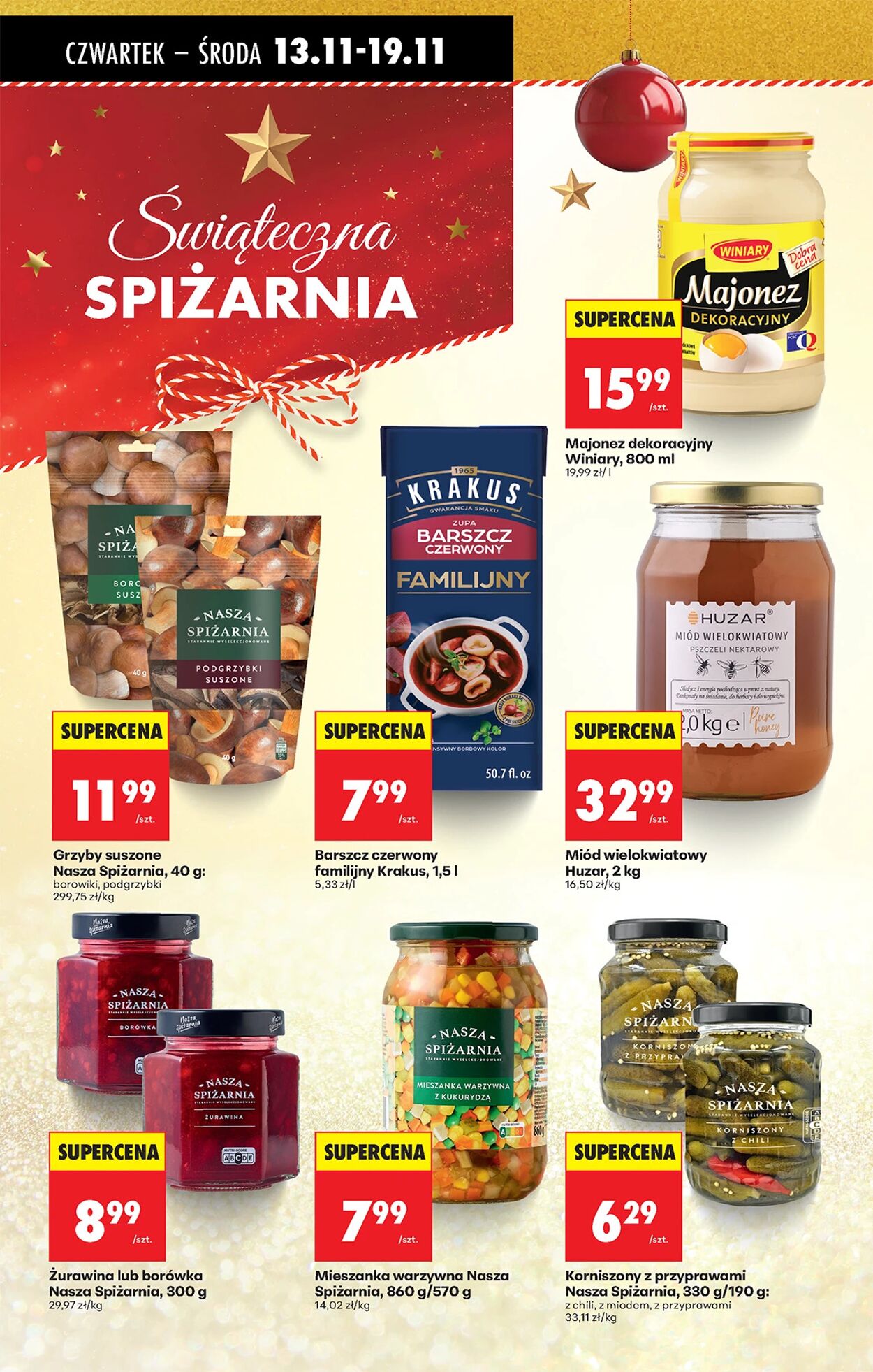 Gazetka Biedronka 13.11.2025 - 20.11.2025