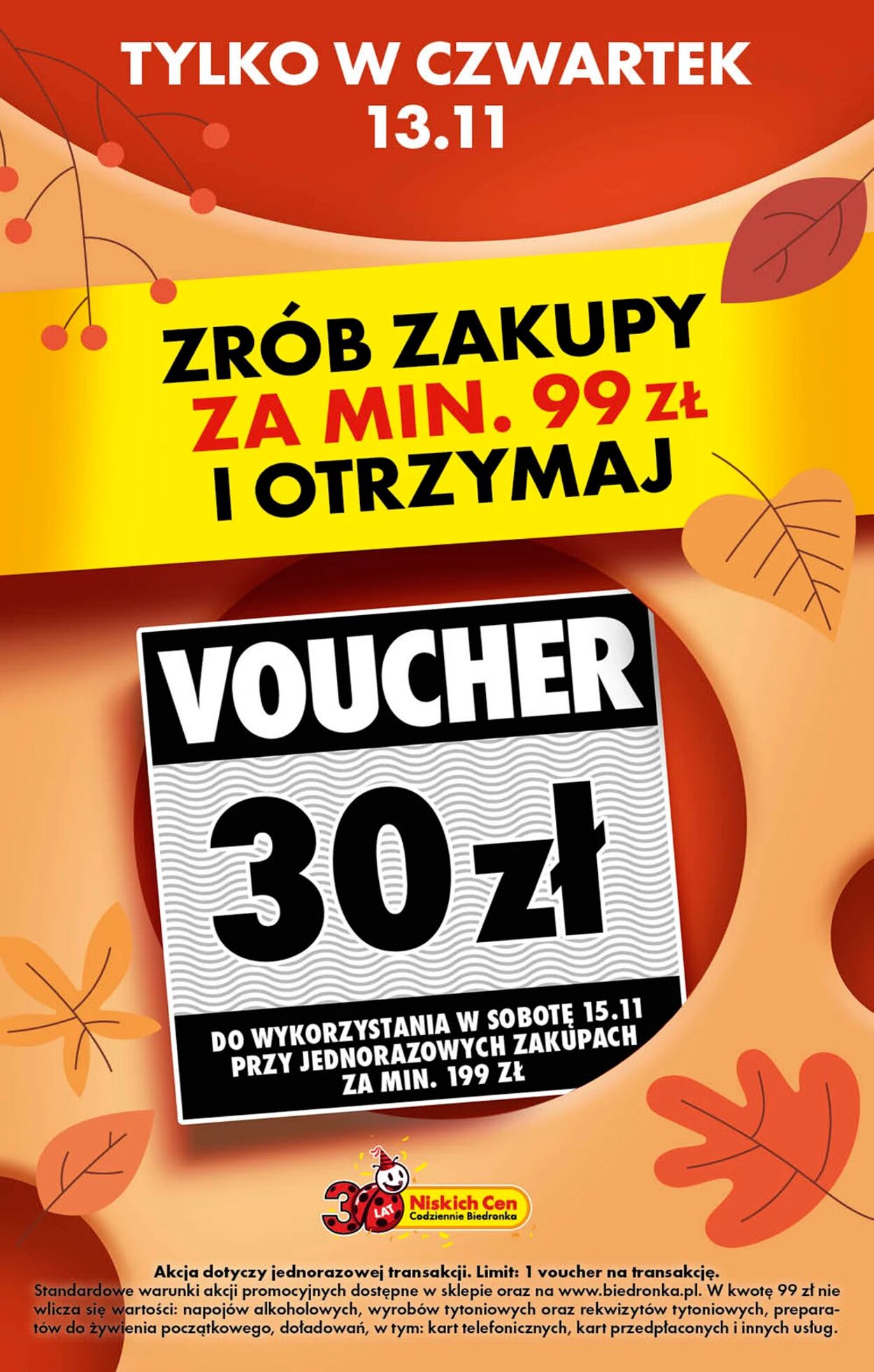 Gazetka Biedronka 13.11.2025 - 20.11.2025