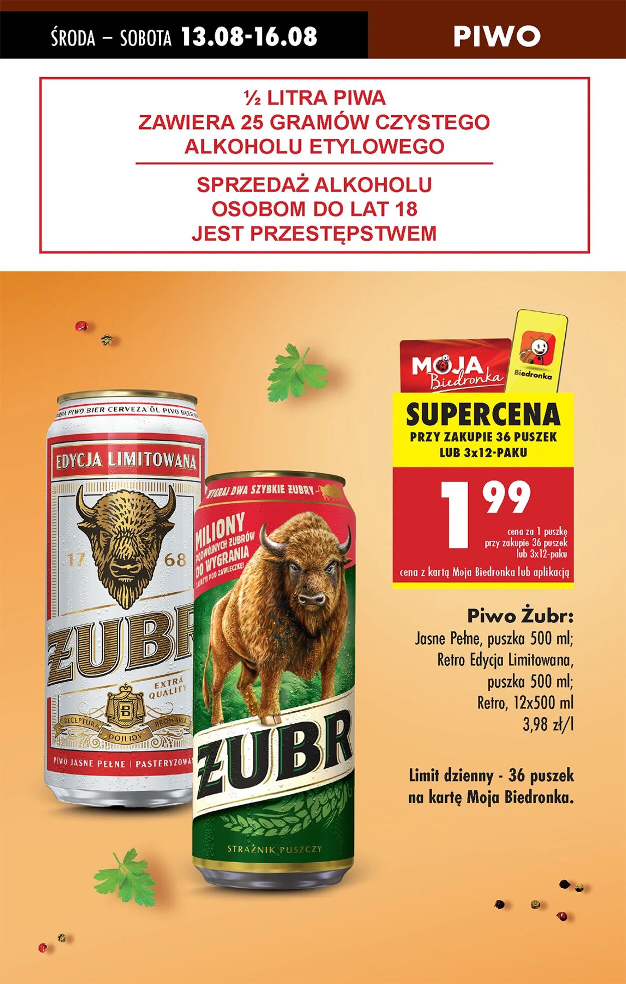 Gazetka Biedronka 14.08.2025 - 21.08.2025
