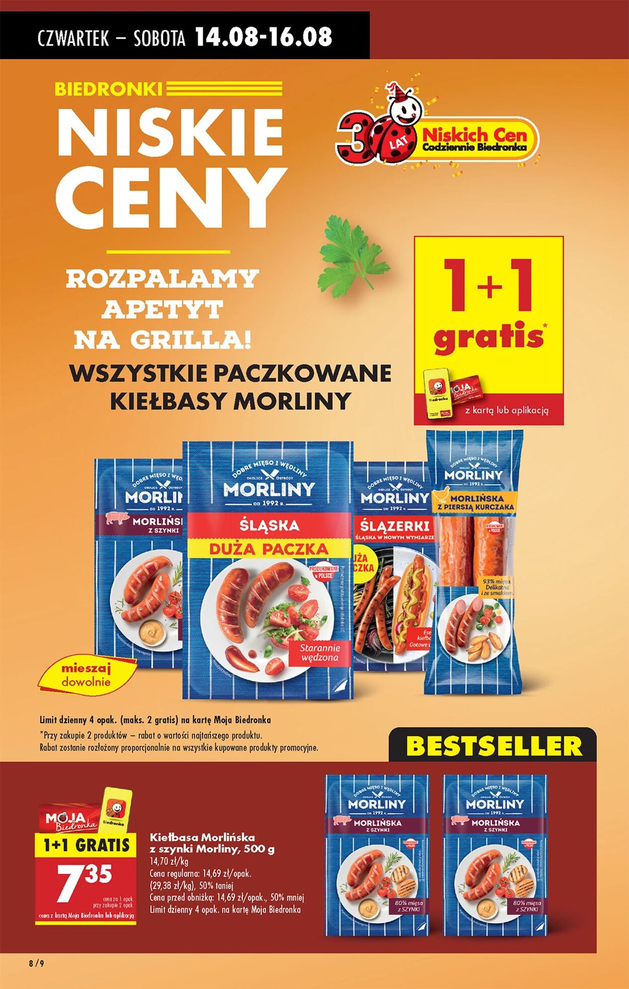 Gazetka Biedronka 14.08.2025 - 21.08.2025