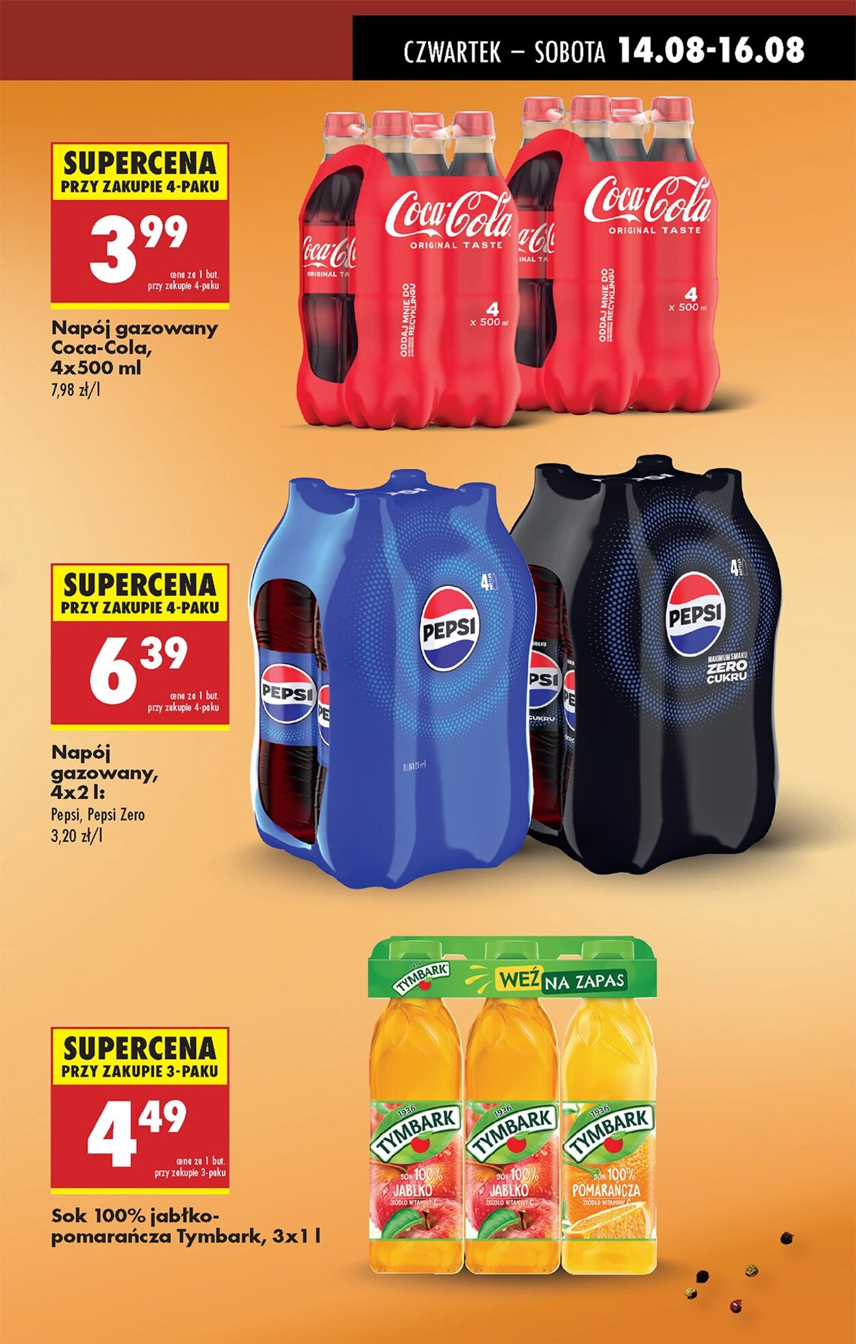 Gazetka Biedronka 14.08.2025 - 21.08.2025