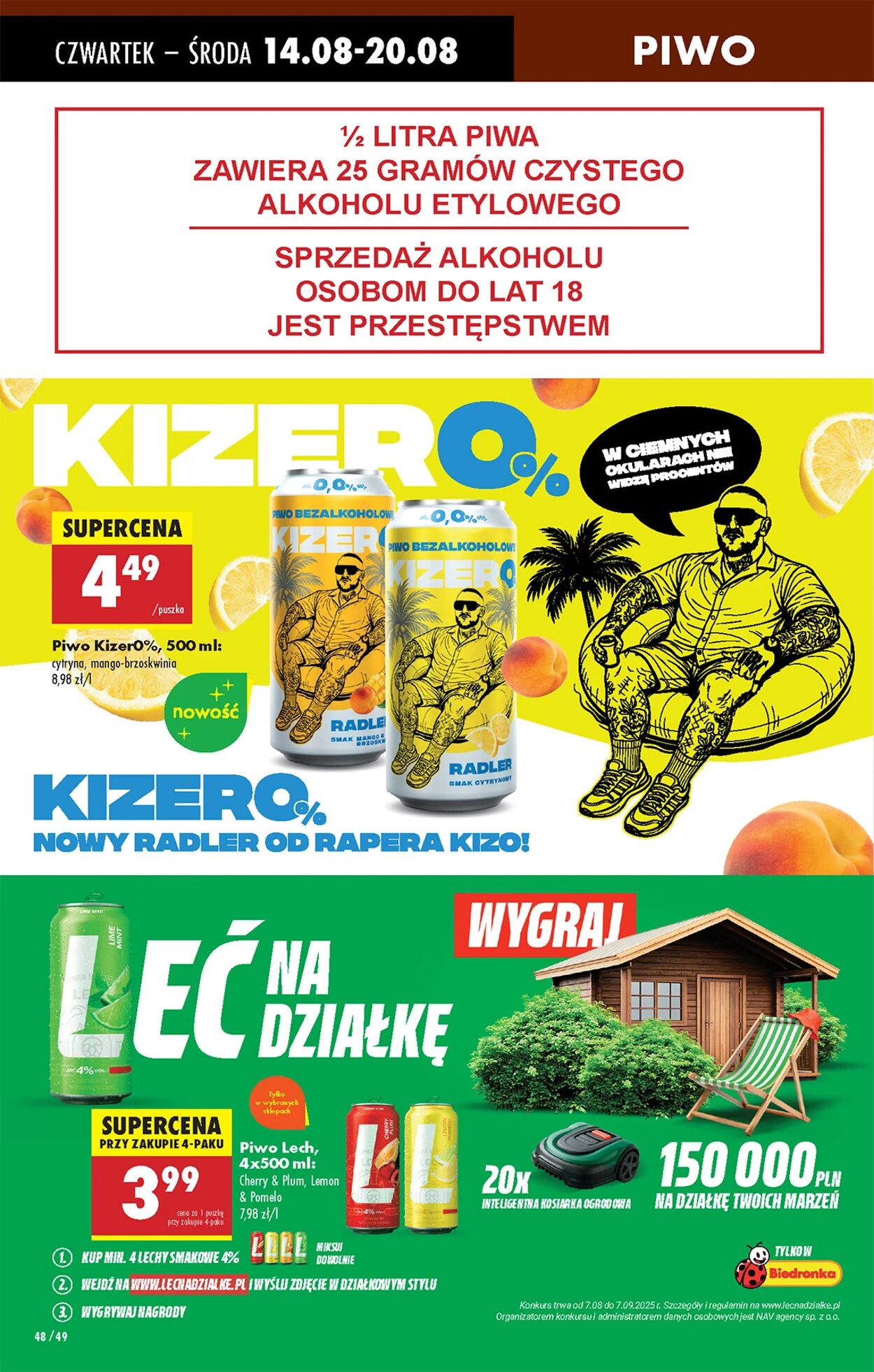 Gazetka Biedronka 14.08.2025 - 21.08.2025