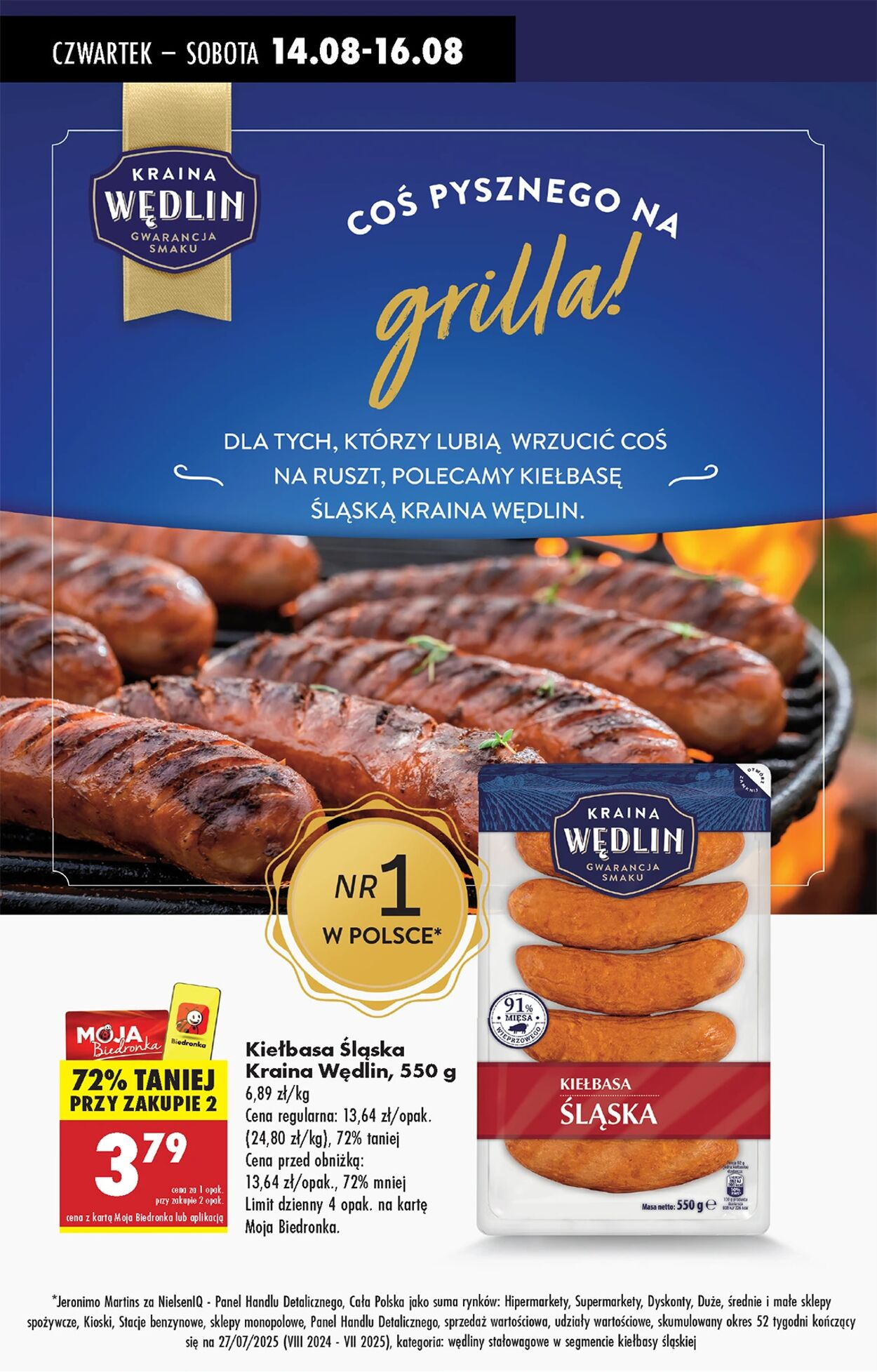 Gazetka Biedronka 14.08.2025 - 21.08.2025