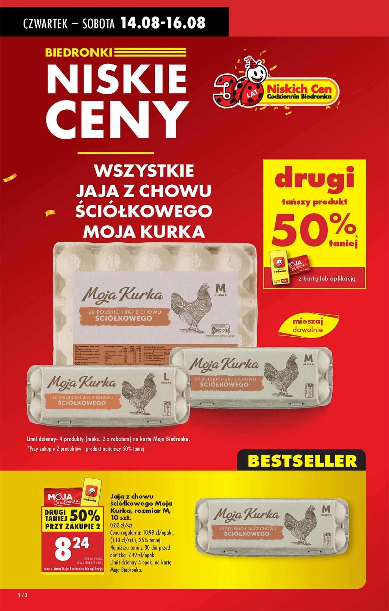 Gazetka Biedronka 14.08.2025 - 21.08.2025