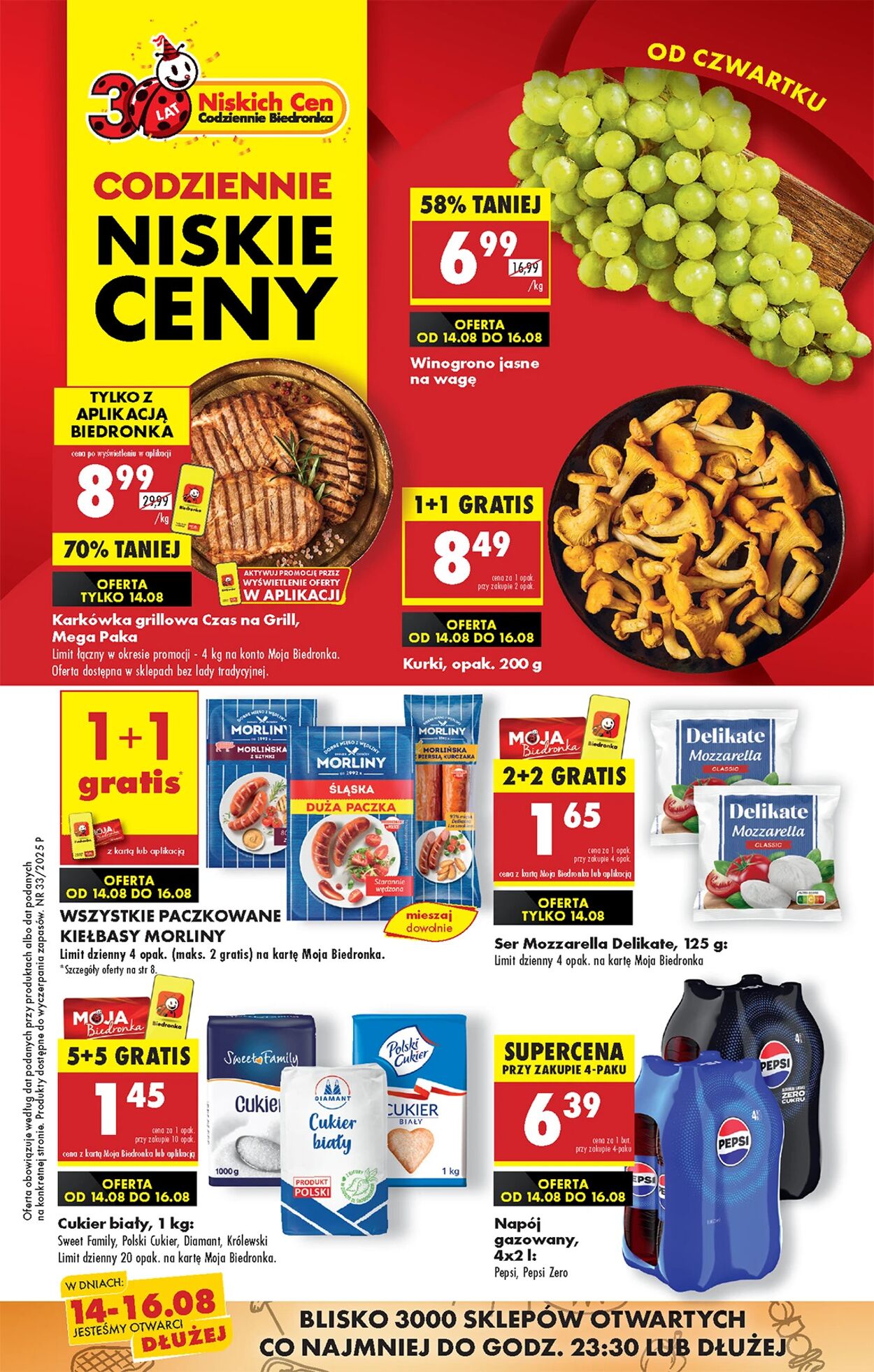 Gazetka Biedronka 14.08.2025 - 21.08.2025