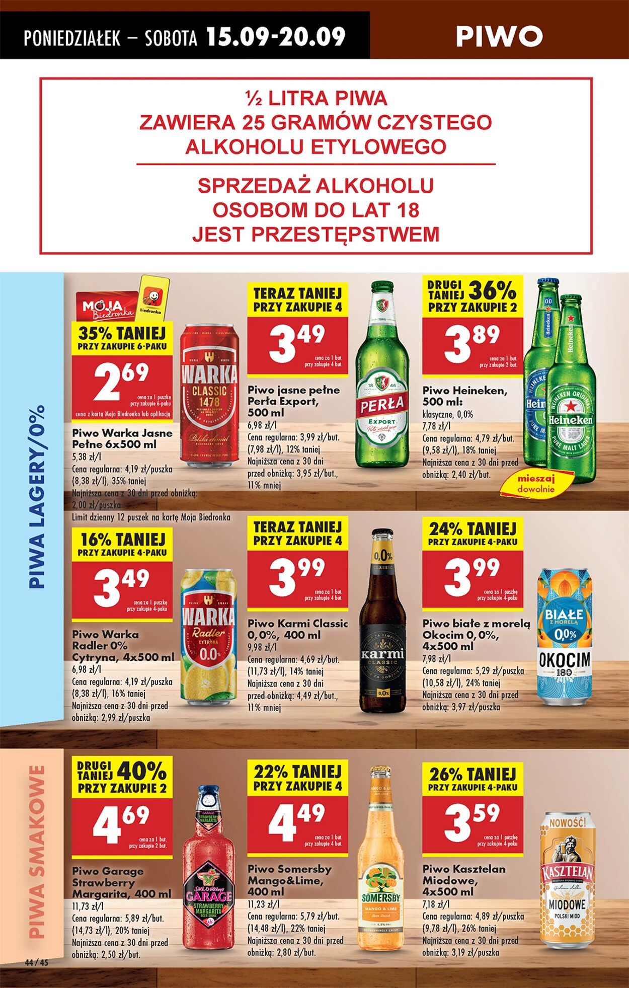 Gazetka Biedronka 15.09.2025 - 22.09.2025