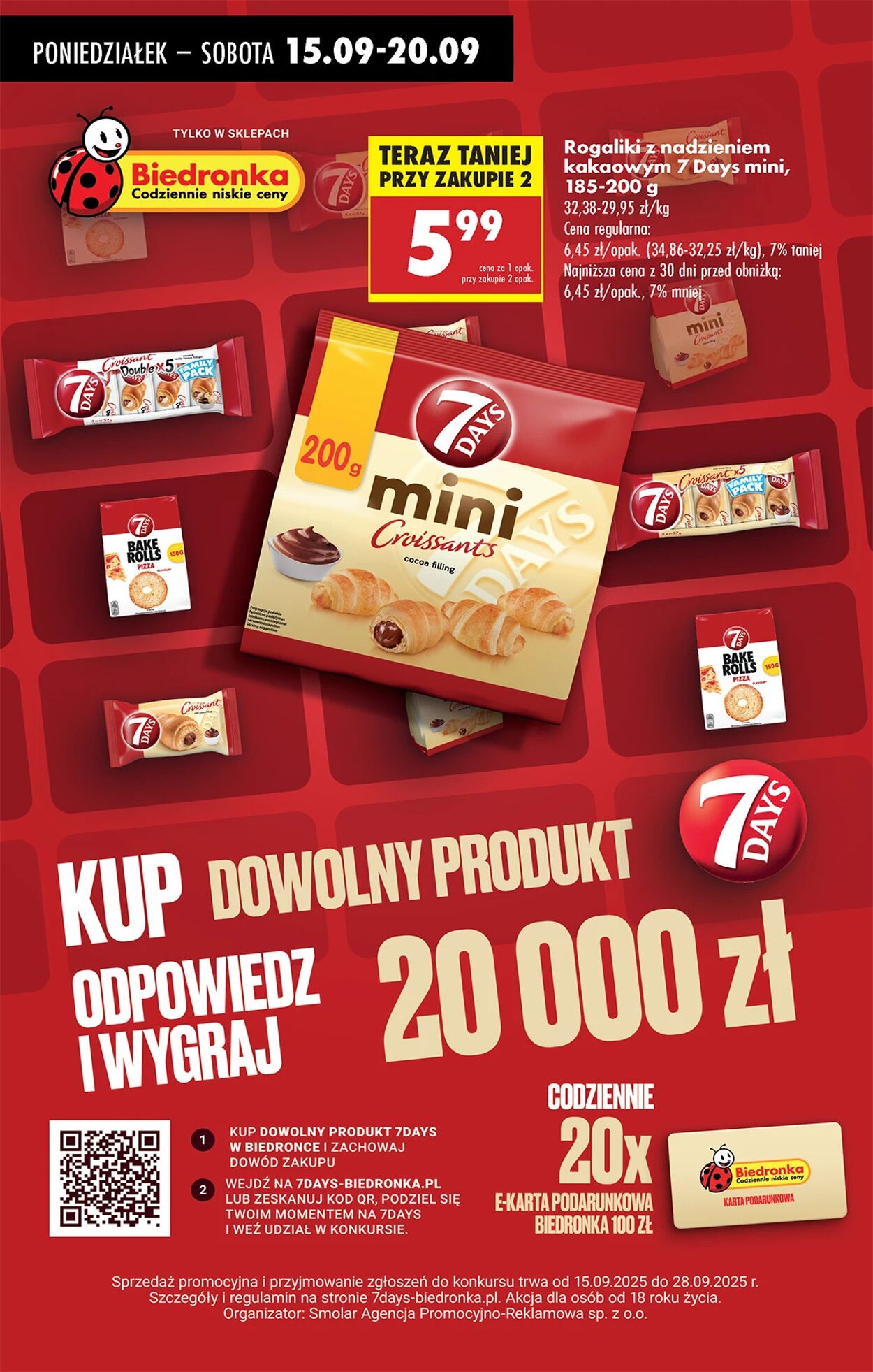 Gazetka Biedronka 15.09.2025 - 22.09.2025