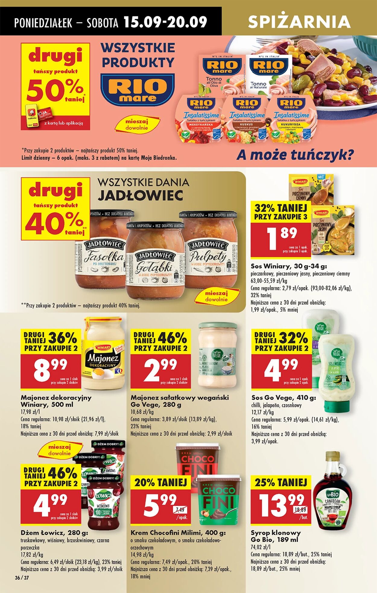 Gazetka Biedronka 15.09.2025 - 22.09.2025