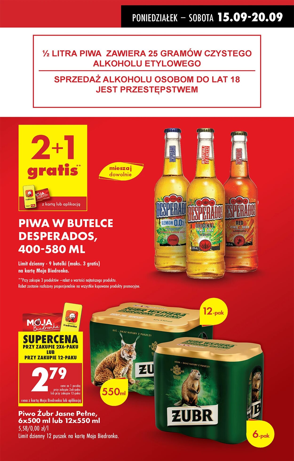 Gazetka Biedronka 15.09.2025 - 22.09.2025