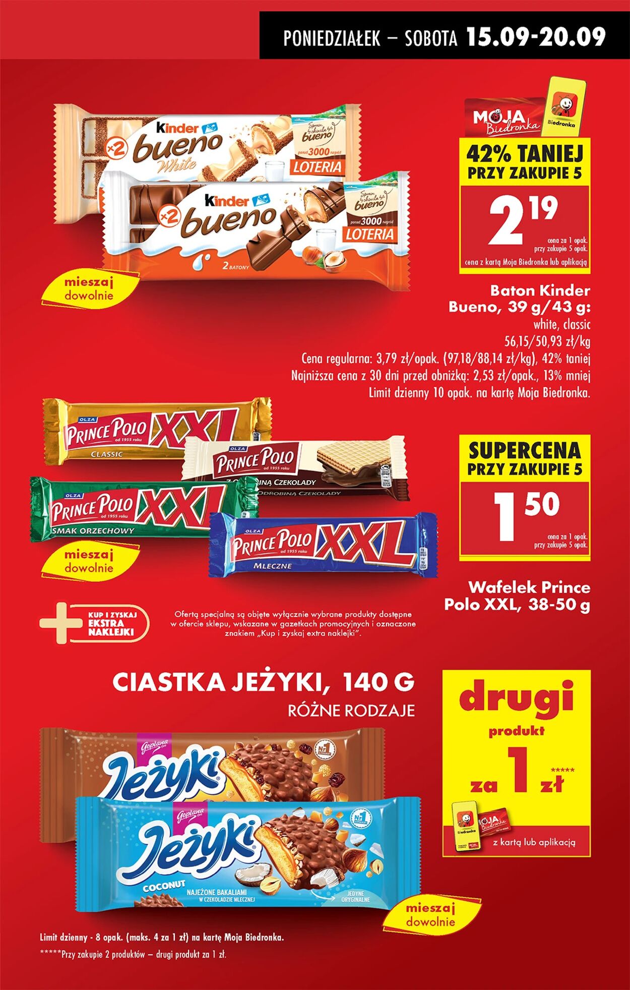 Gazetka Biedronka 15.09.2025 - 22.09.2025