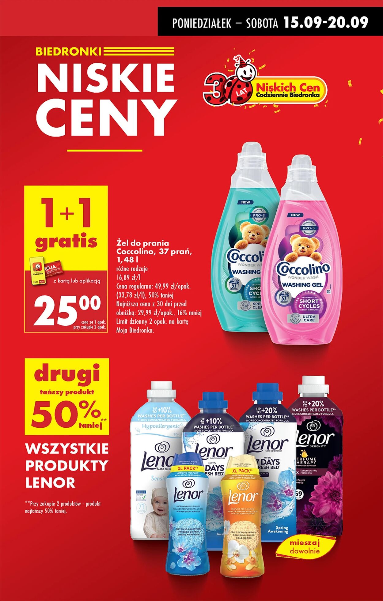 Gazetka Biedronka 15.09.2025 - 22.09.2025