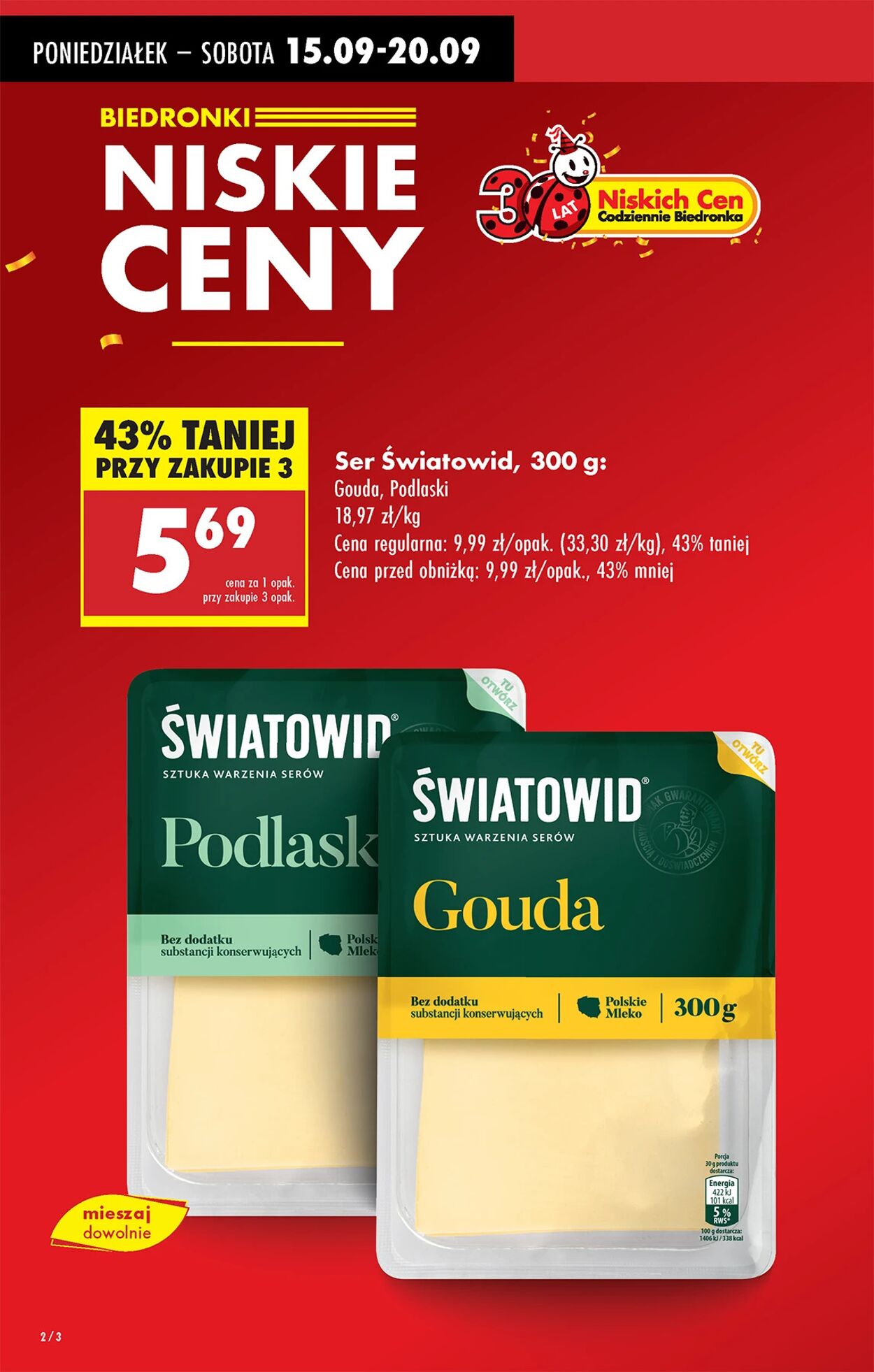 Gazetka Biedronka 15.09.2025 - 22.09.2025