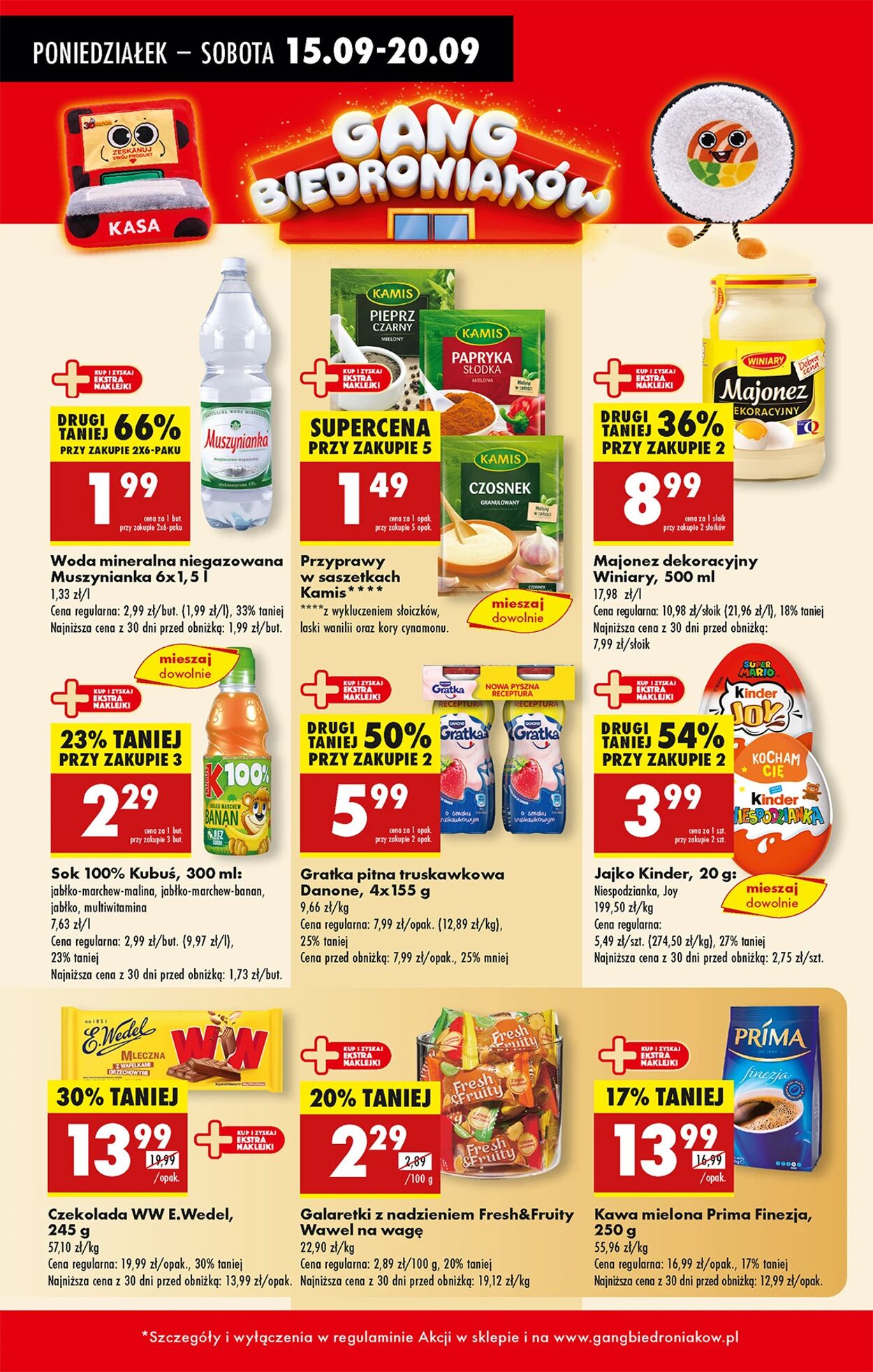 Gazetka Biedronka 15.09.2025 - 22.09.2025