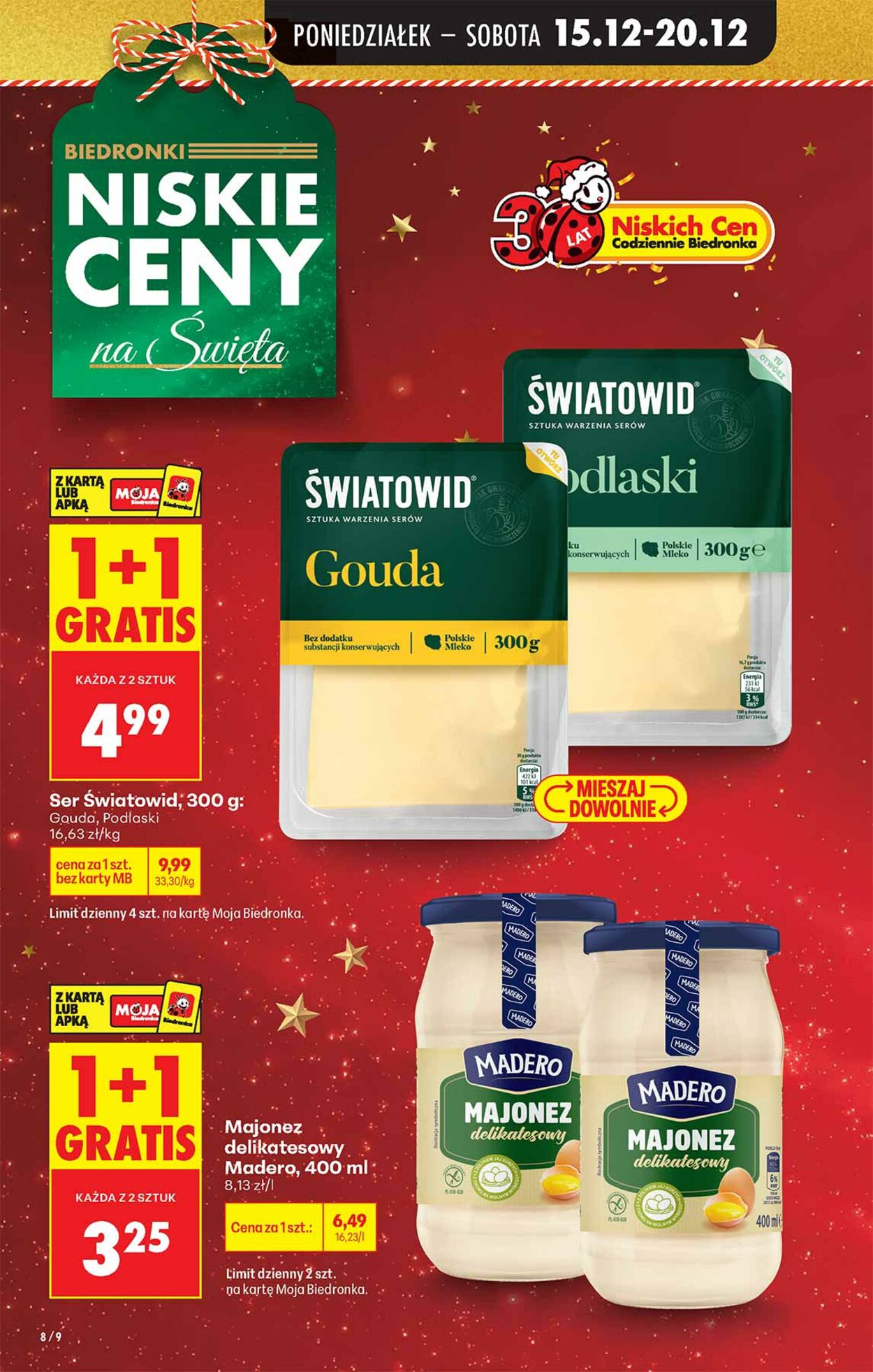 Gazetka Biedronka 15.12.2025 - 22.12.2025