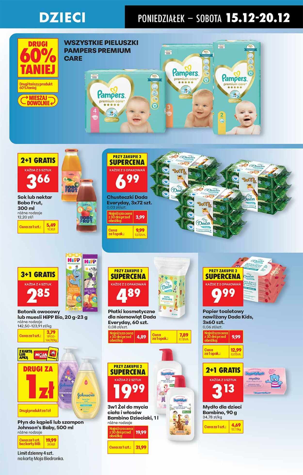 Gazetka Biedronka 15.12.2025 - 22.12.2025