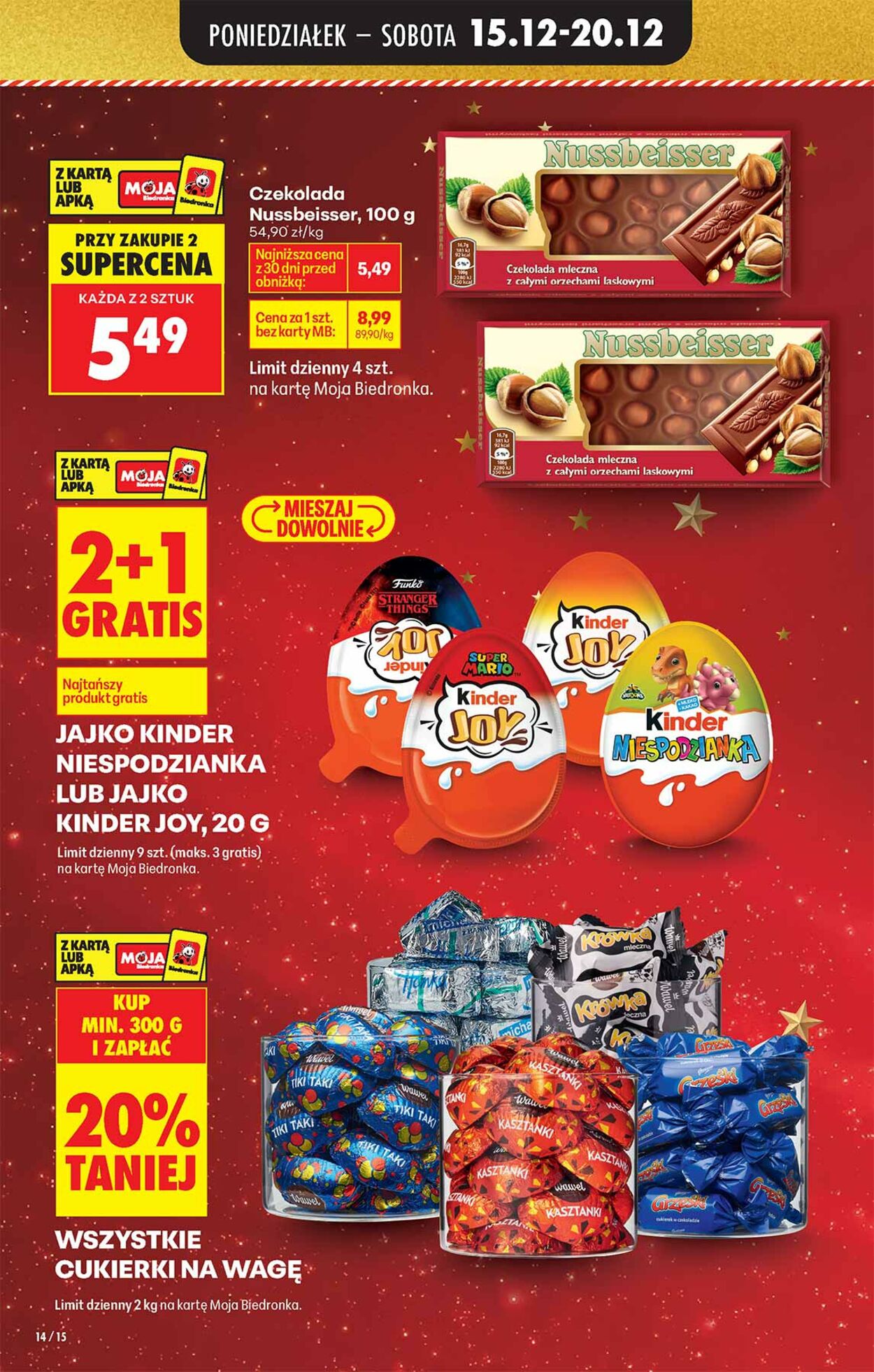 Gazetka Biedronka 15.12.2025 - 22.12.2025