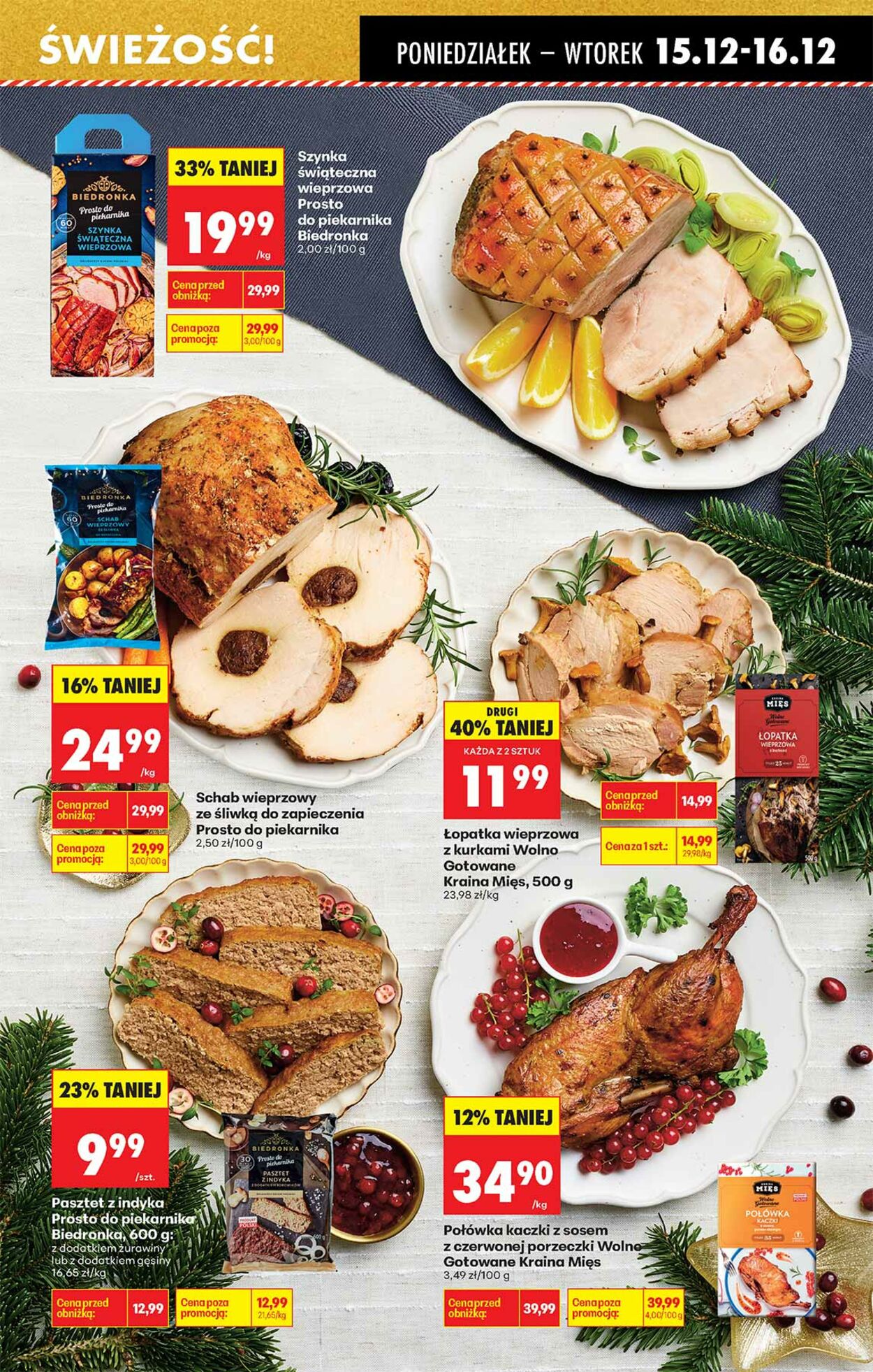 Gazetka Biedronka 15.12.2025 - 22.12.2025