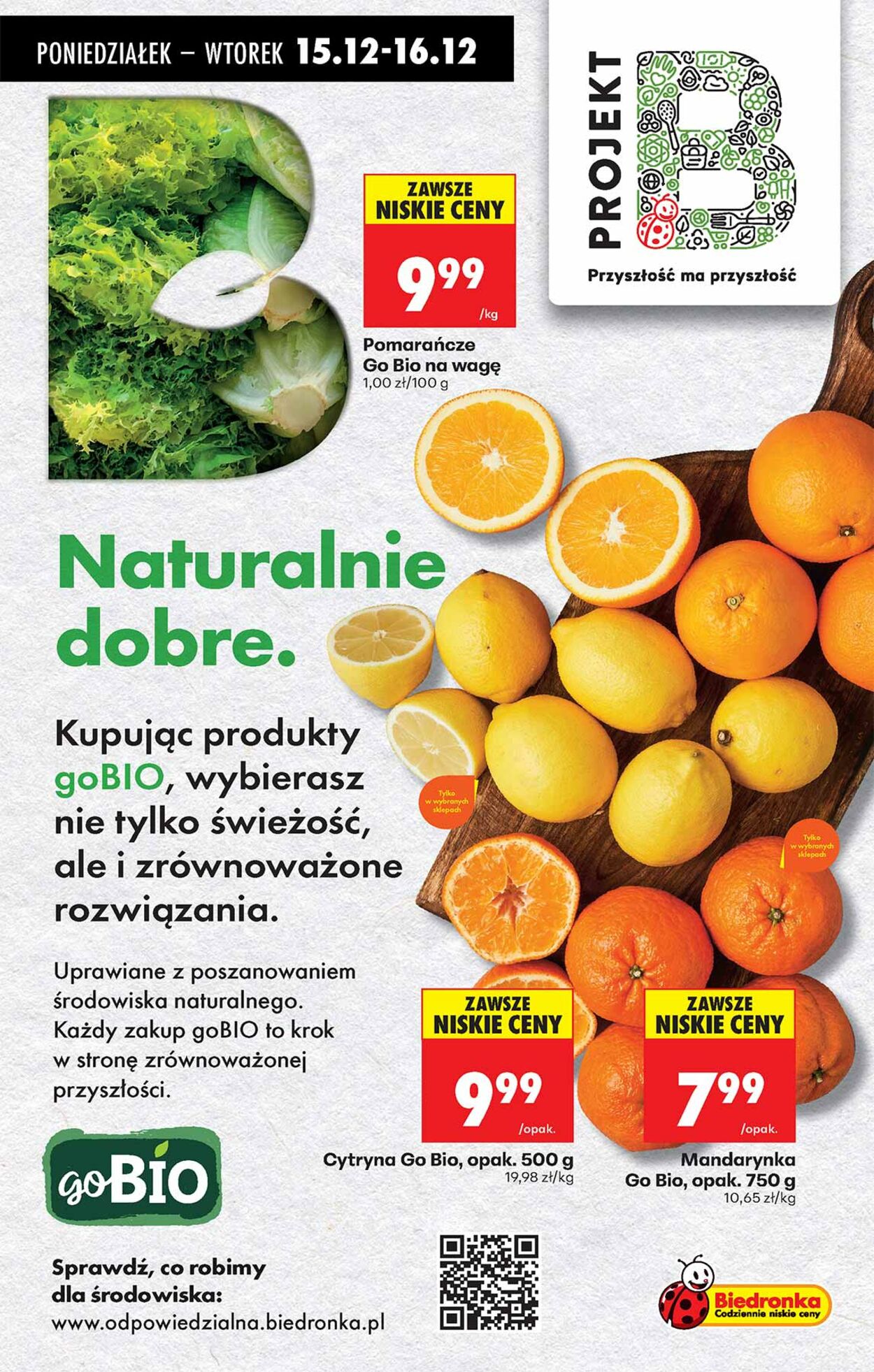 Gazetka Biedronka 15.12.2025 - 22.12.2025