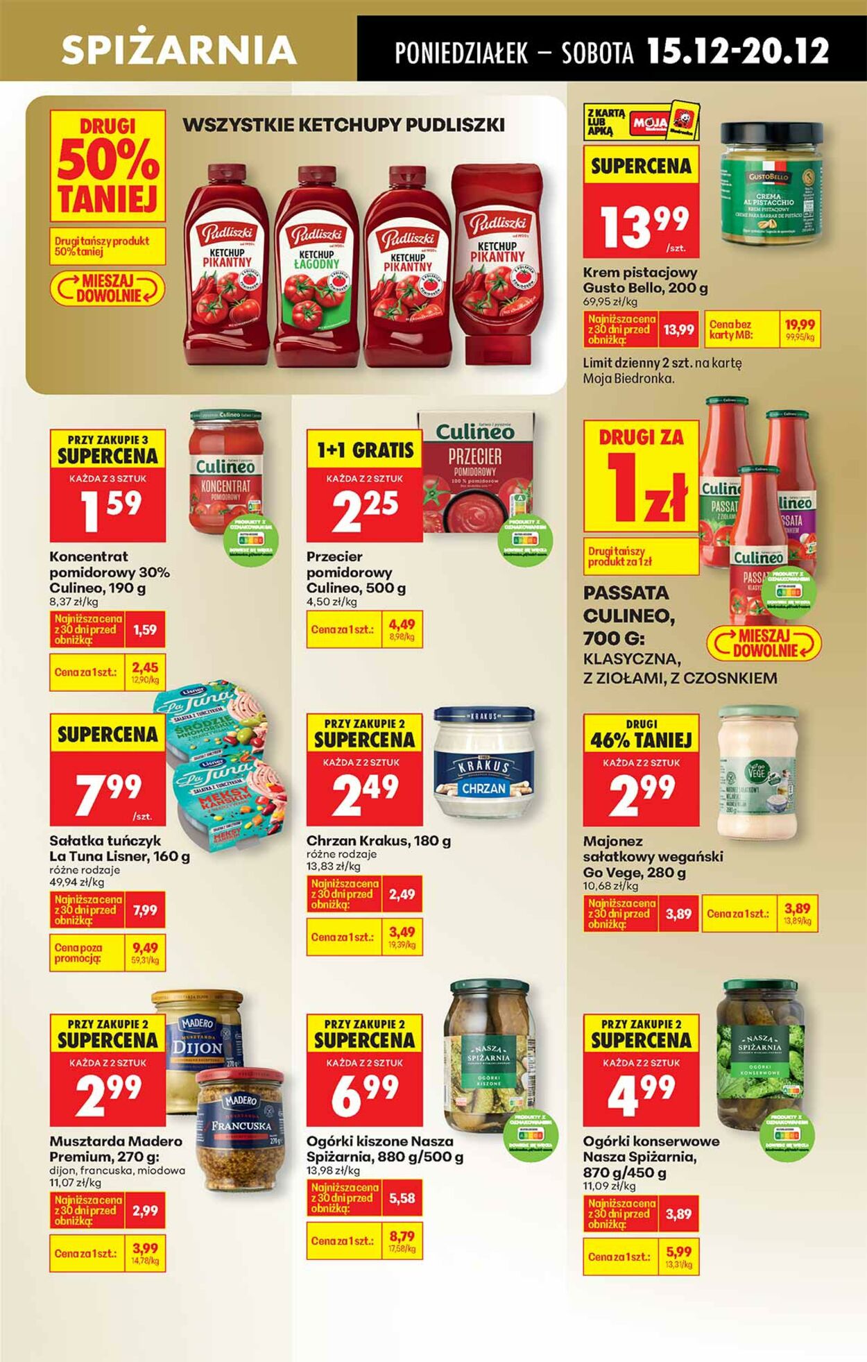Gazetka Biedronka 15.12.2025 - 22.12.2025
