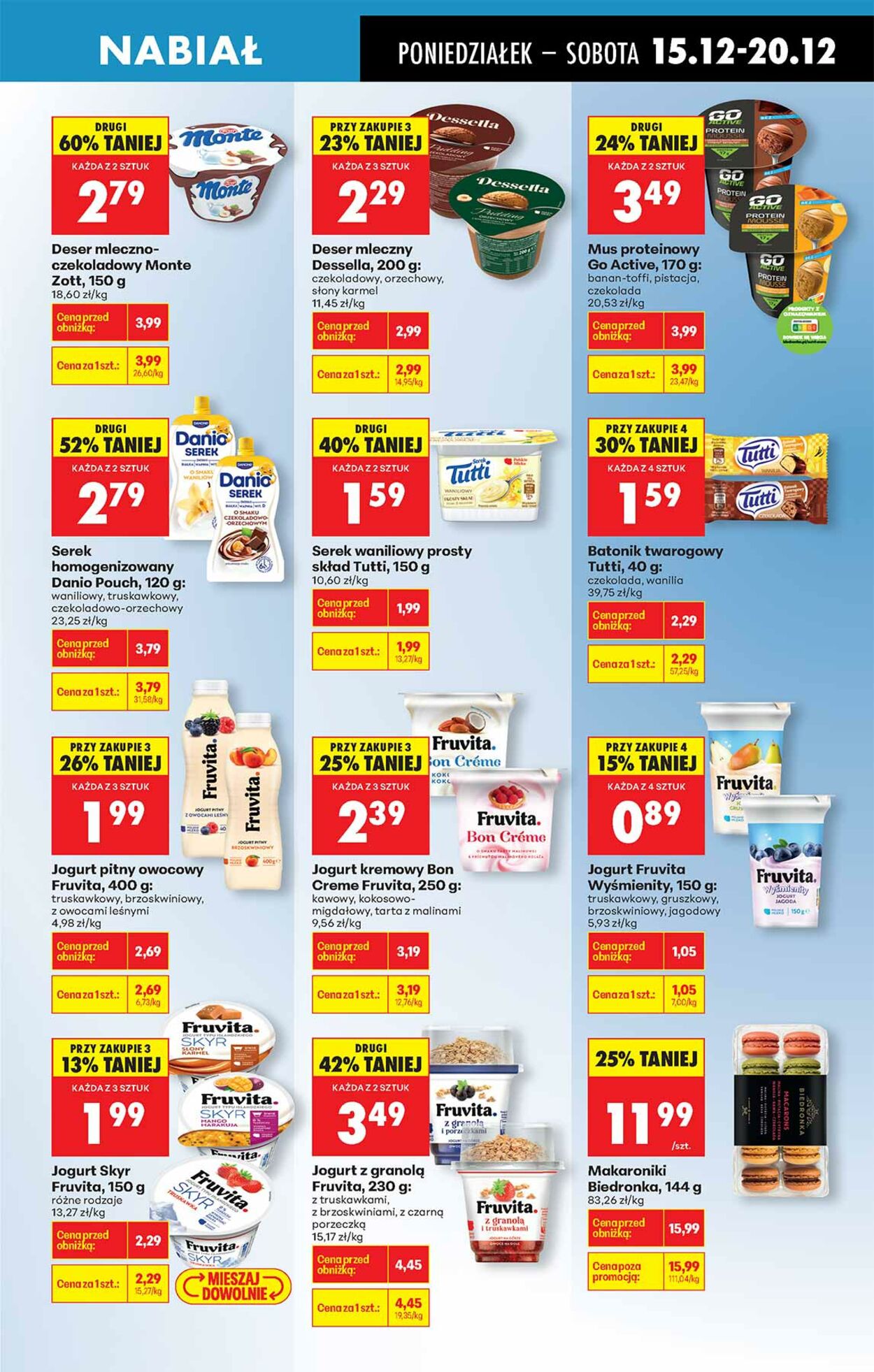 Gazetka Biedronka 15.12.2025 - 22.12.2025