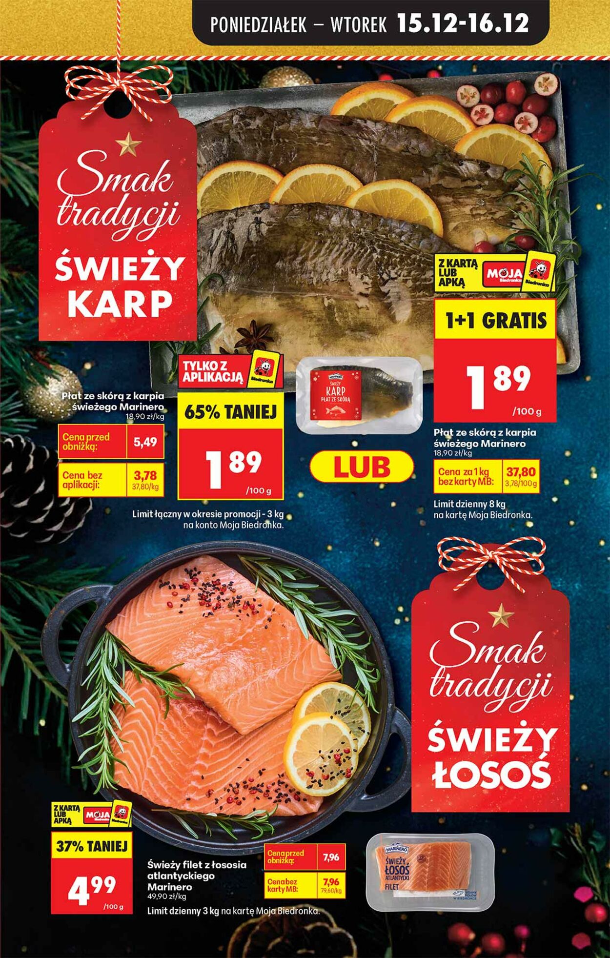 Gazetka Biedronka 15.12.2025 - 22.12.2025