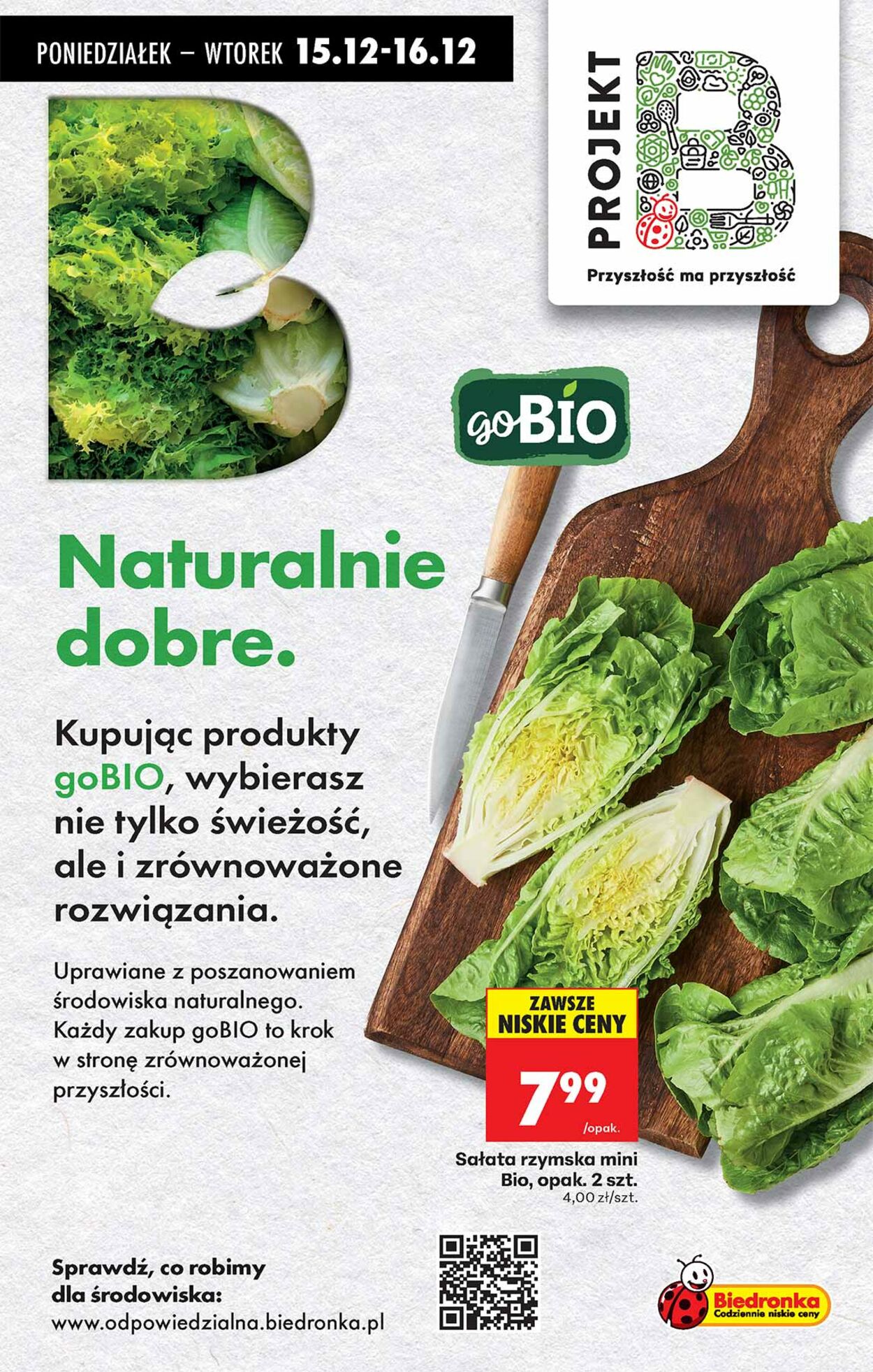 Gazetka Biedronka 15.12.2025 - 22.12.2025