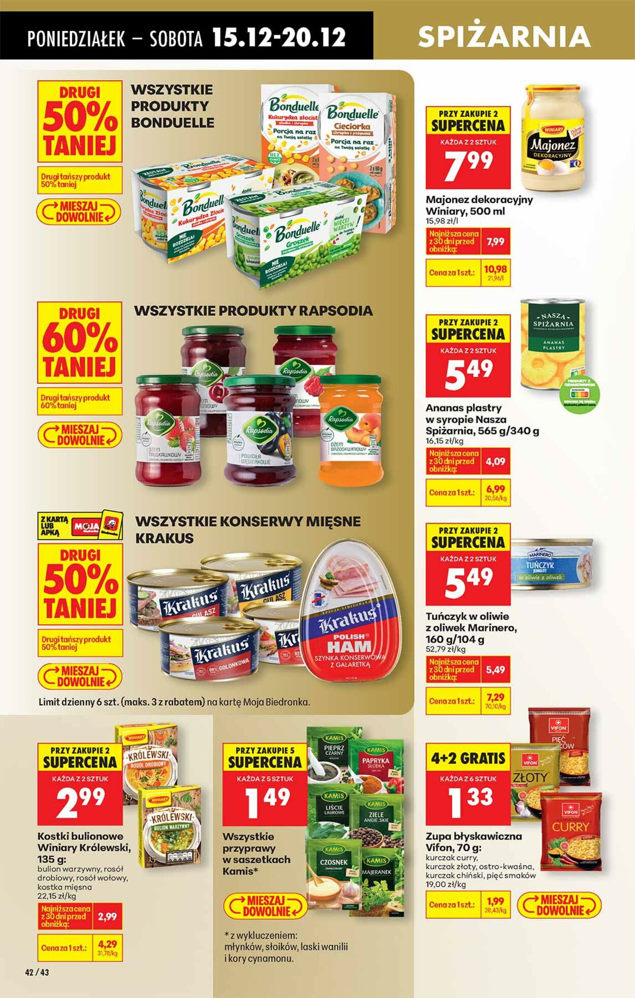 Gazetka Biedronka 15.12.2025 - 22.12.2025