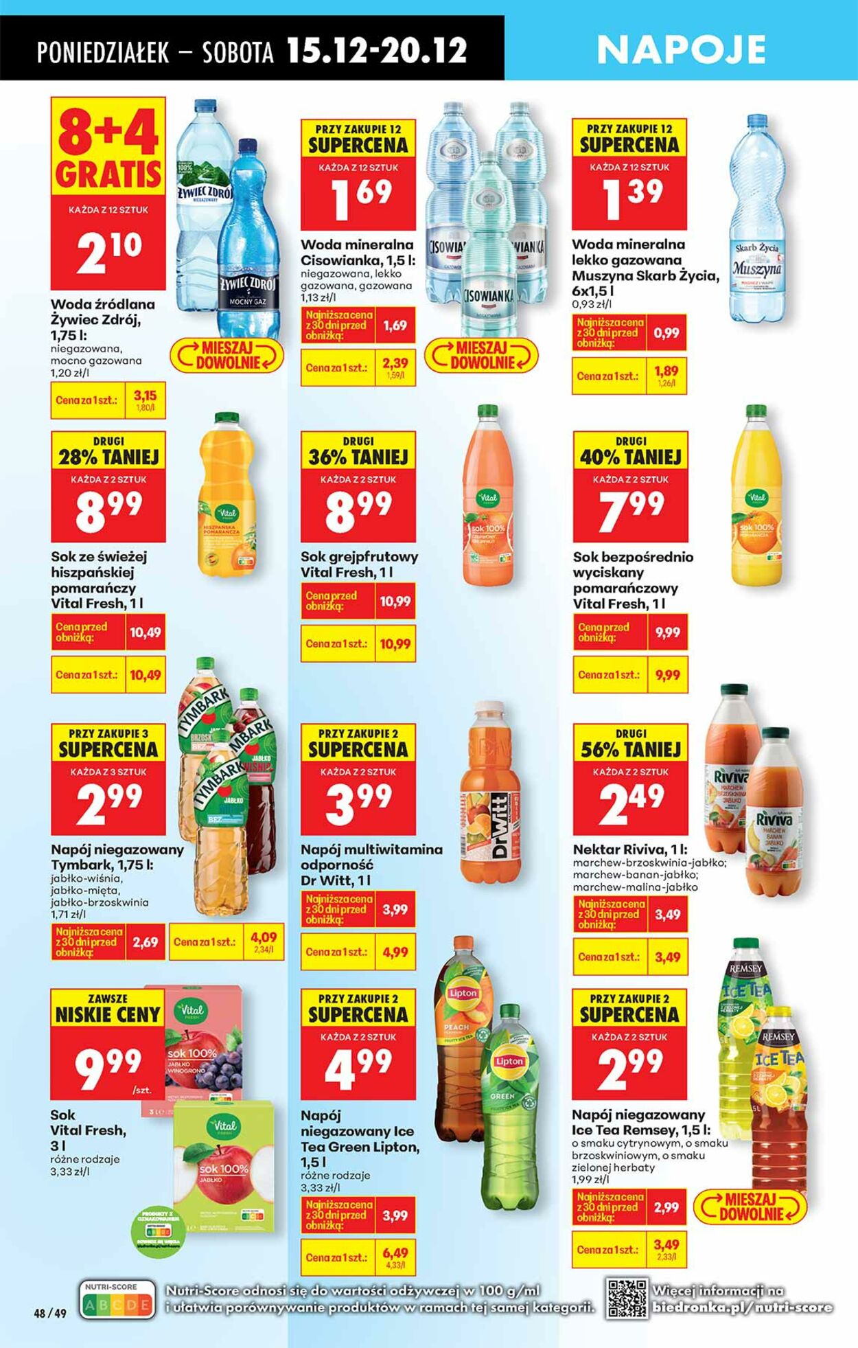 Gazetka Biedronka 15.12.2025 - 22.12.2025