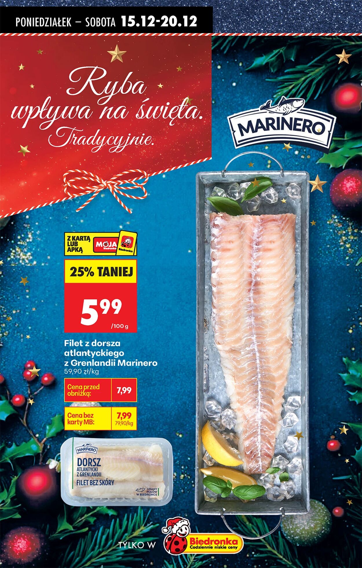 Gazetka Biedronka 15.12.2025 - 22.12.2025