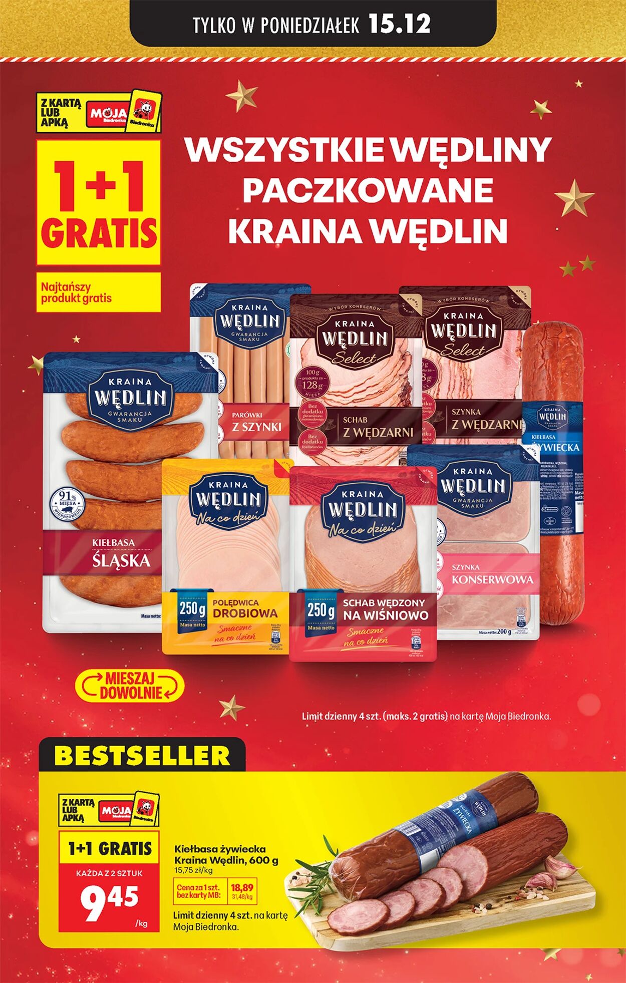 Gazetka Biedronka 15.12.2025 - 22.12.2025