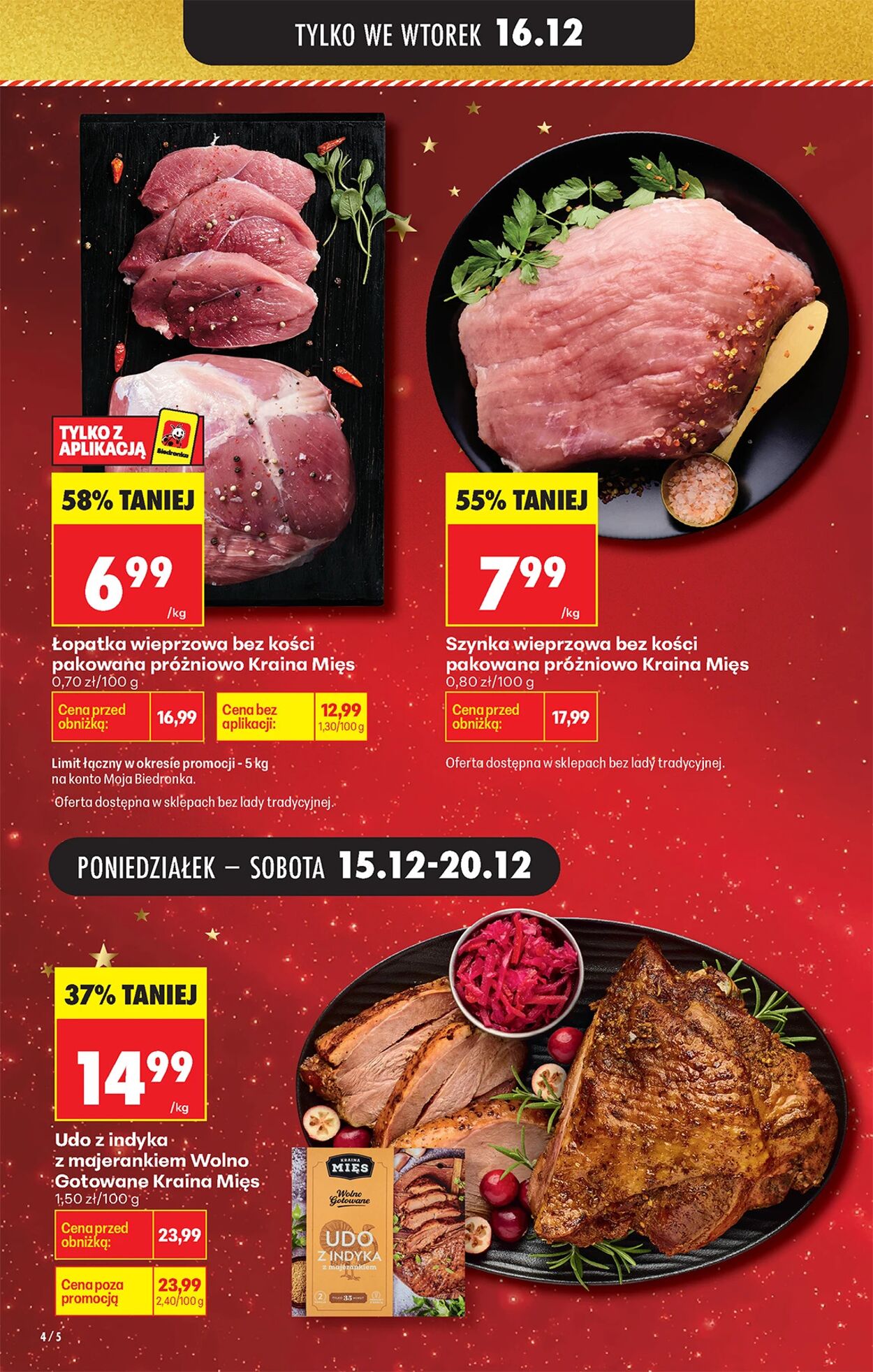 Gazetka Biedronka 15.12.2025 - 22.12.2025