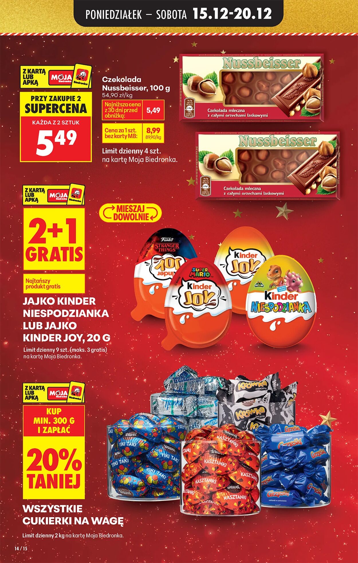 Gazetka Biedronka 15.12.2025 - 22.12.2025