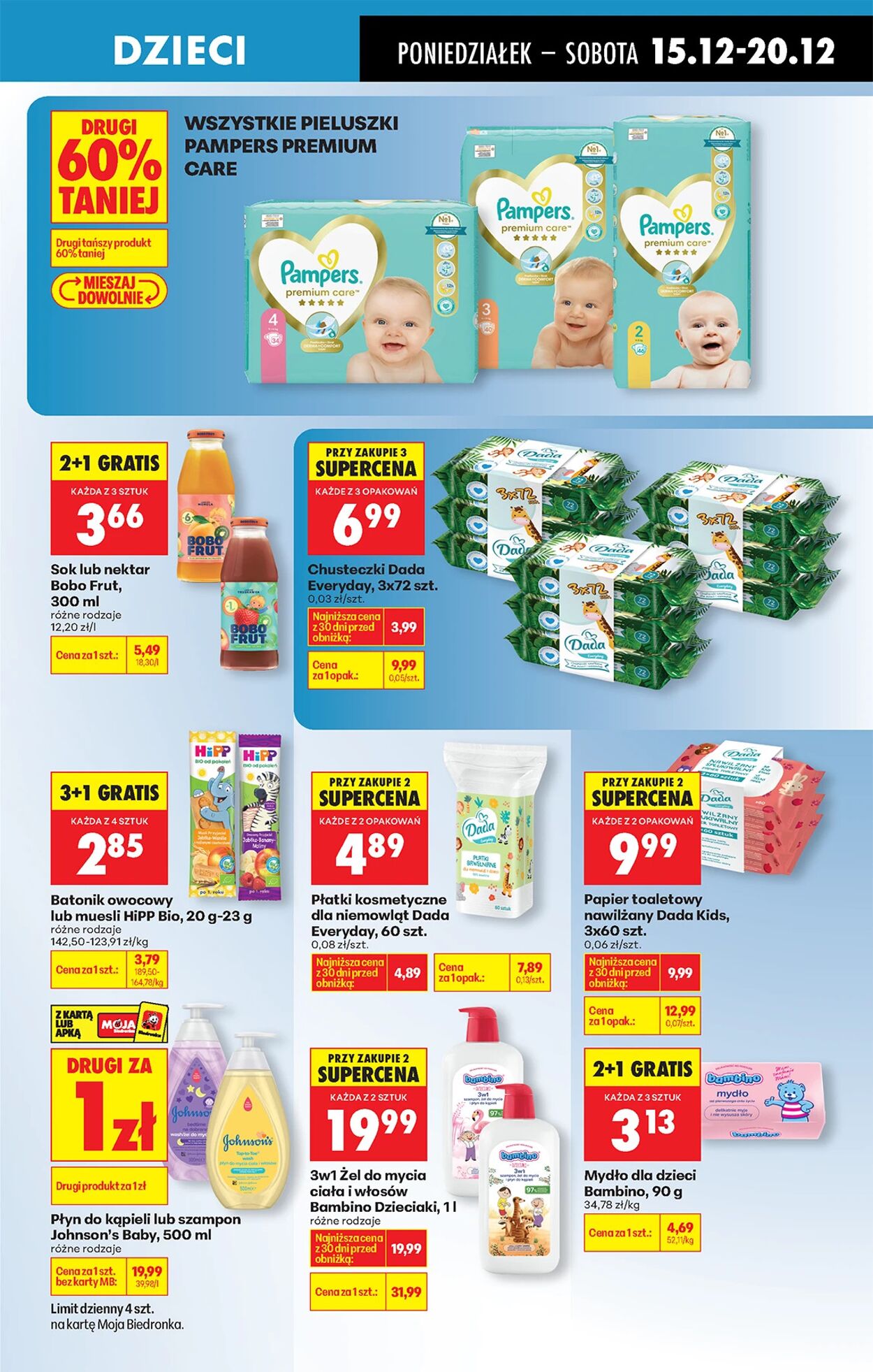 Gazetka Biedronka 15.12.2025 - 22.12.2025
