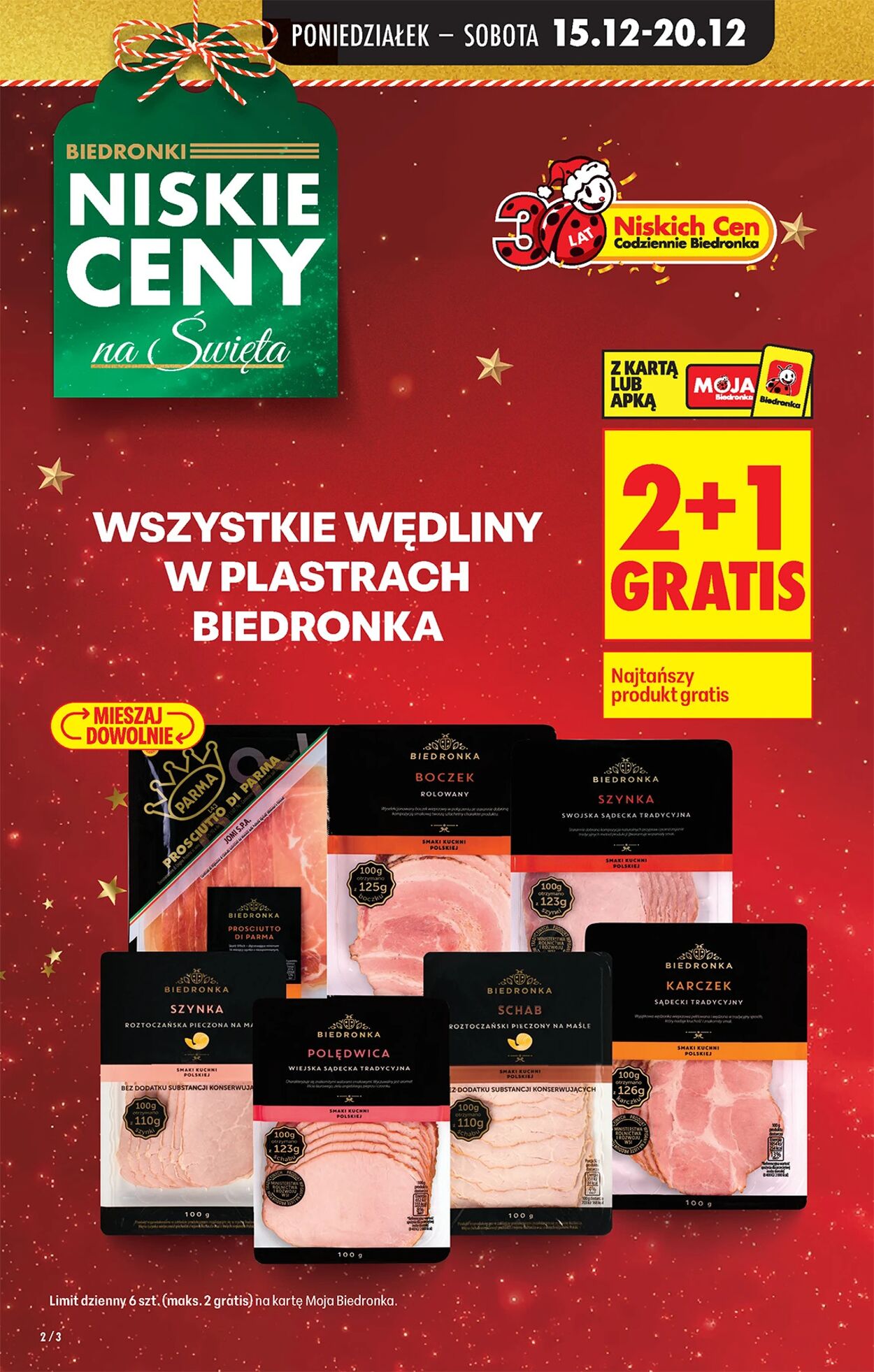 Gazetka Biedronka 15.12.2025 - 22.12.2025