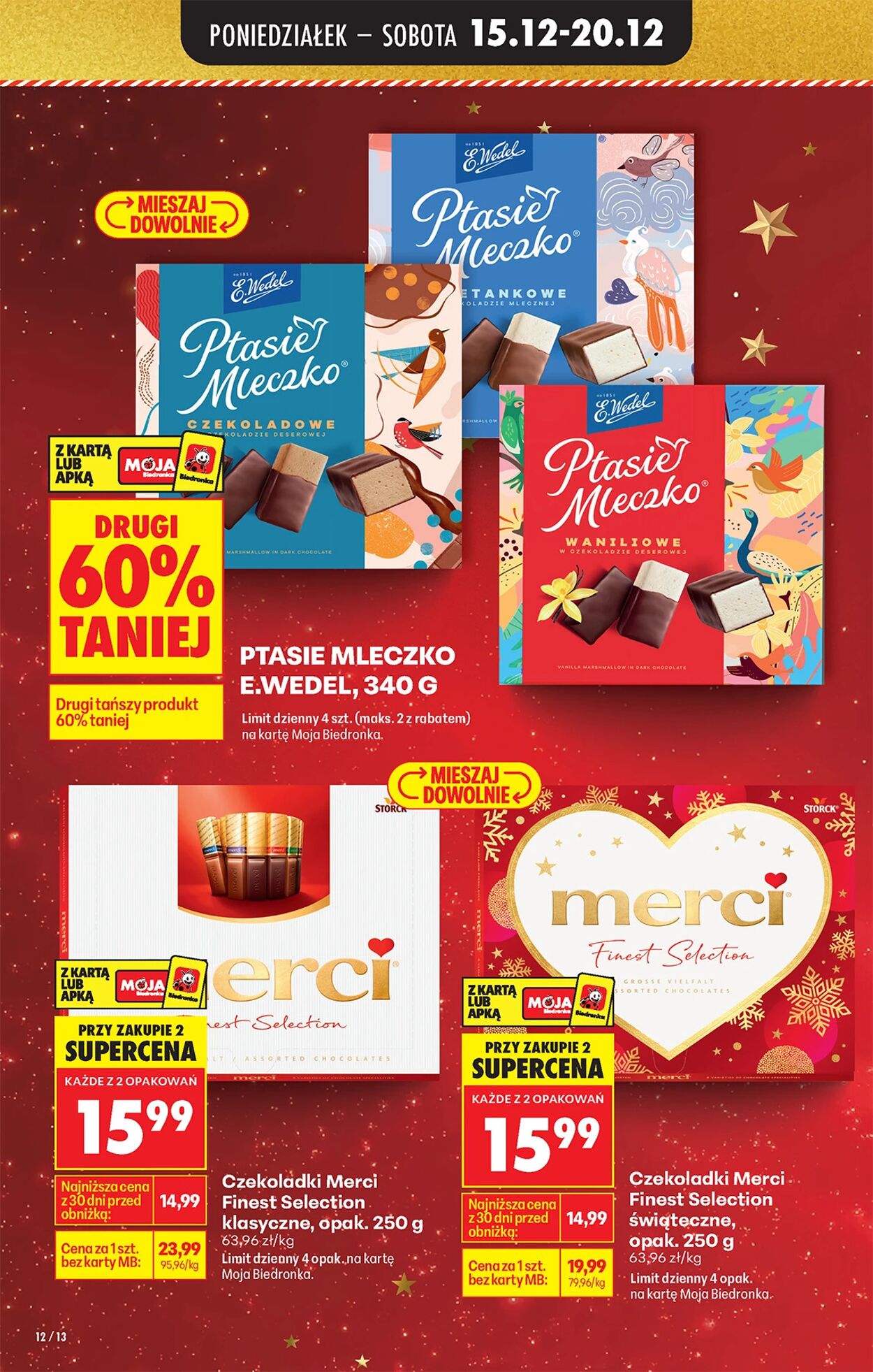 Gazetka Biedronka 15.12.2025 - 22.12.2025