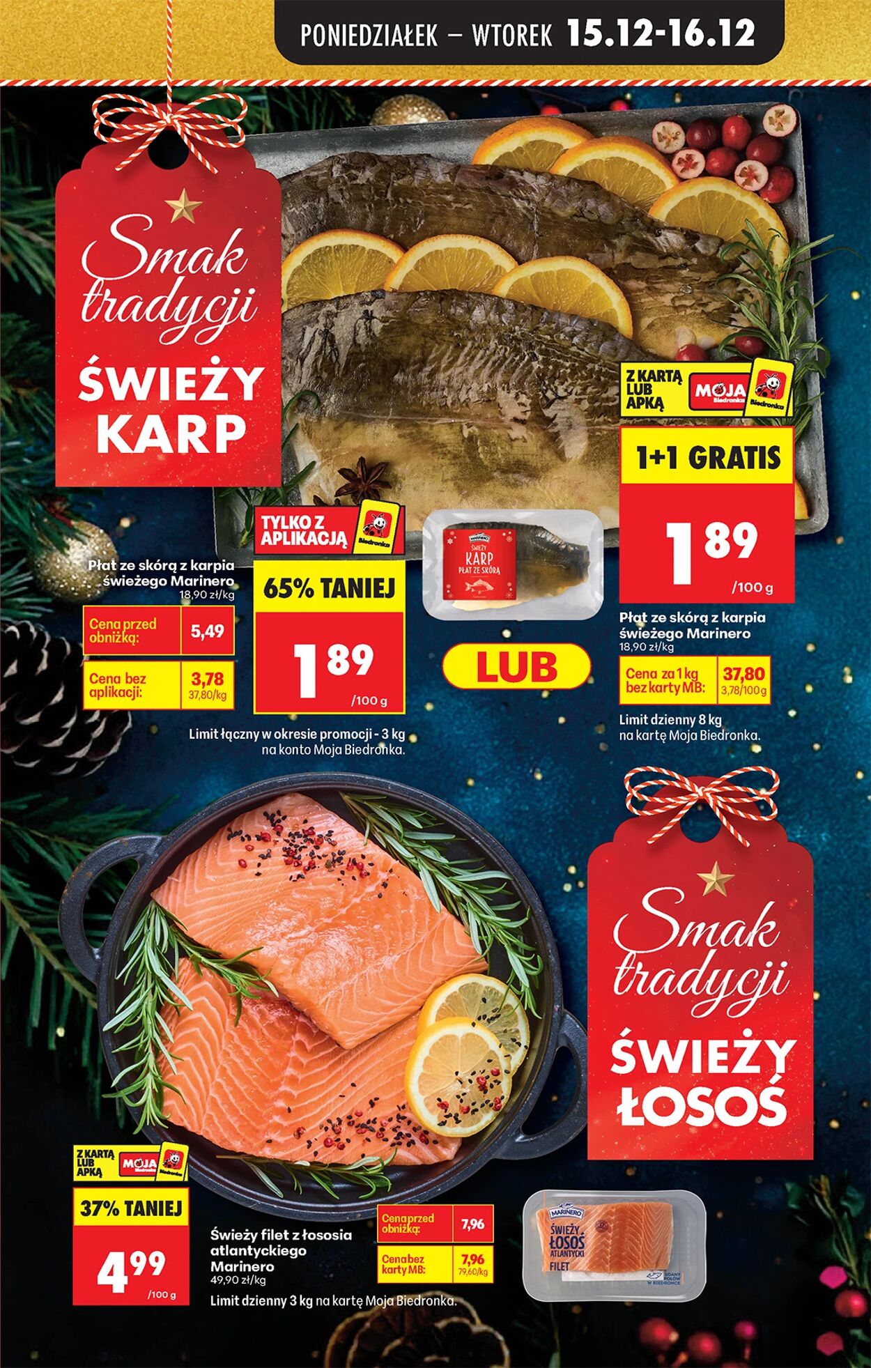 Gazetka Biedronka 15.12.2025 - 22.12.2025