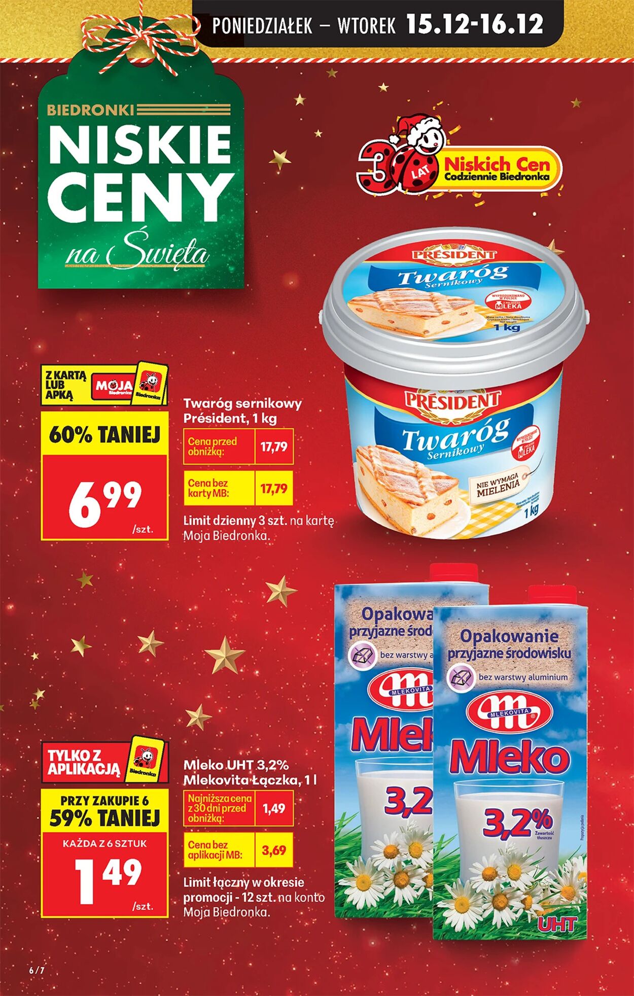Gazetka Biedronka 15.12.2025 - 22.12.2025
