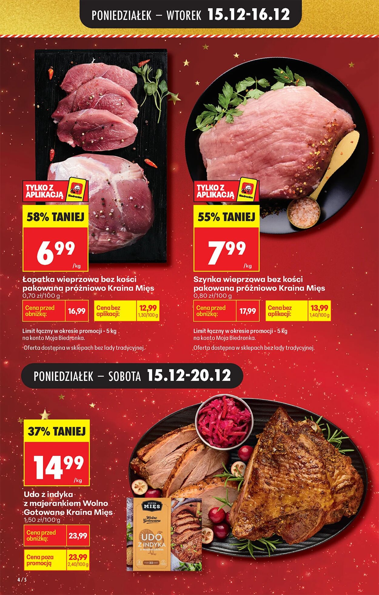 Gazetka Biedronka 15.12.2025 - 22.12.2025
