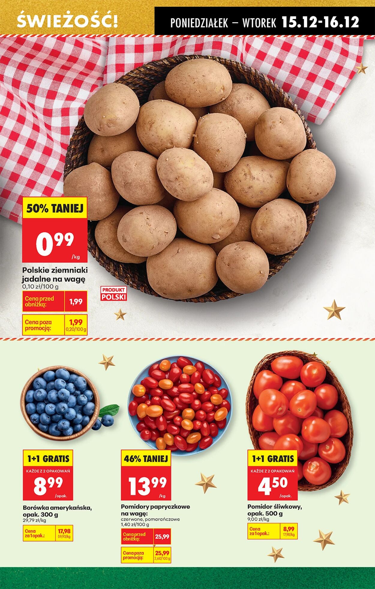Gazetka Biedronka 15.12.2025 - 22.12.2025