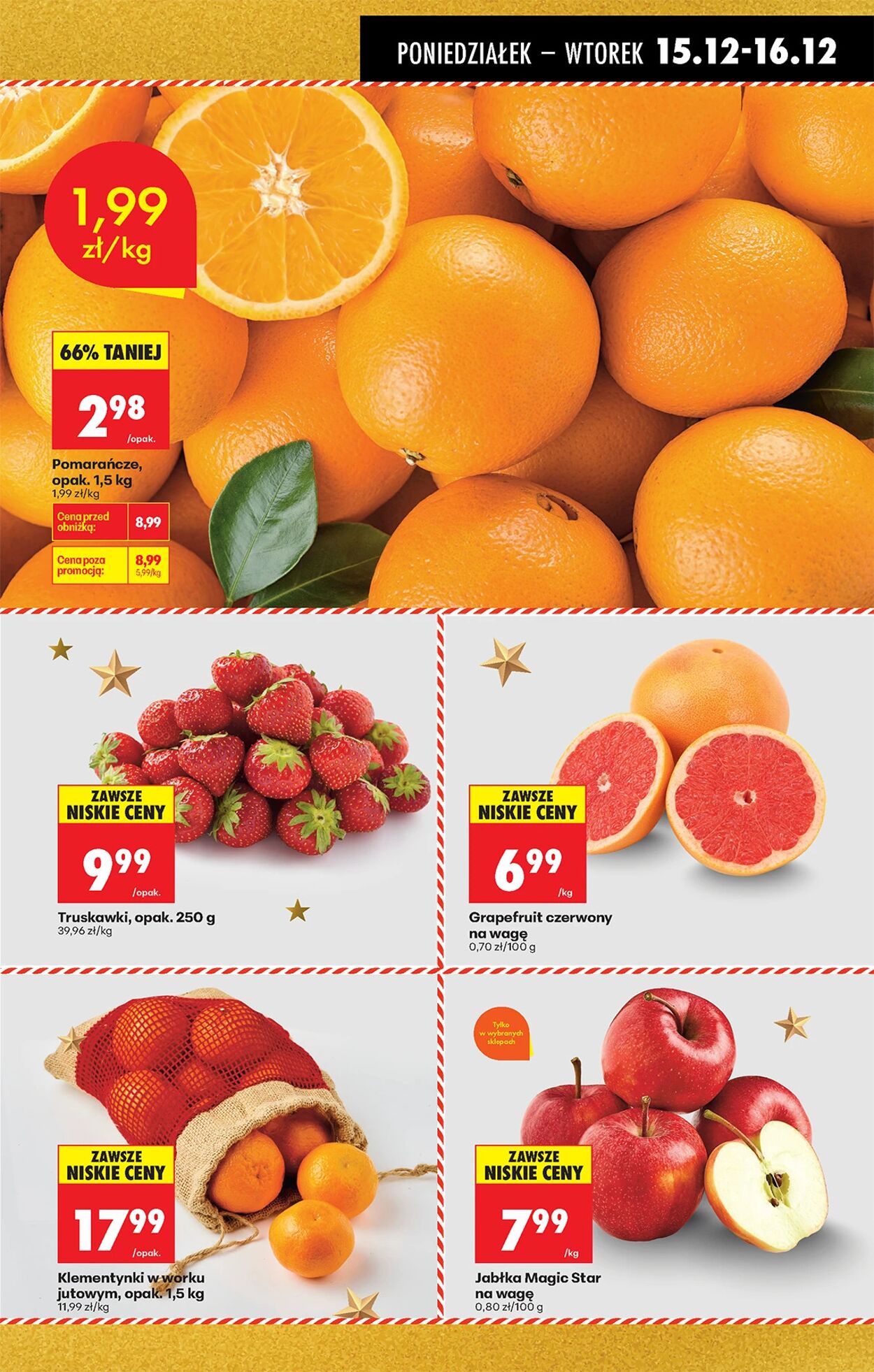 Gazetka Biedronka 15.12.2025 - 22.12.2025