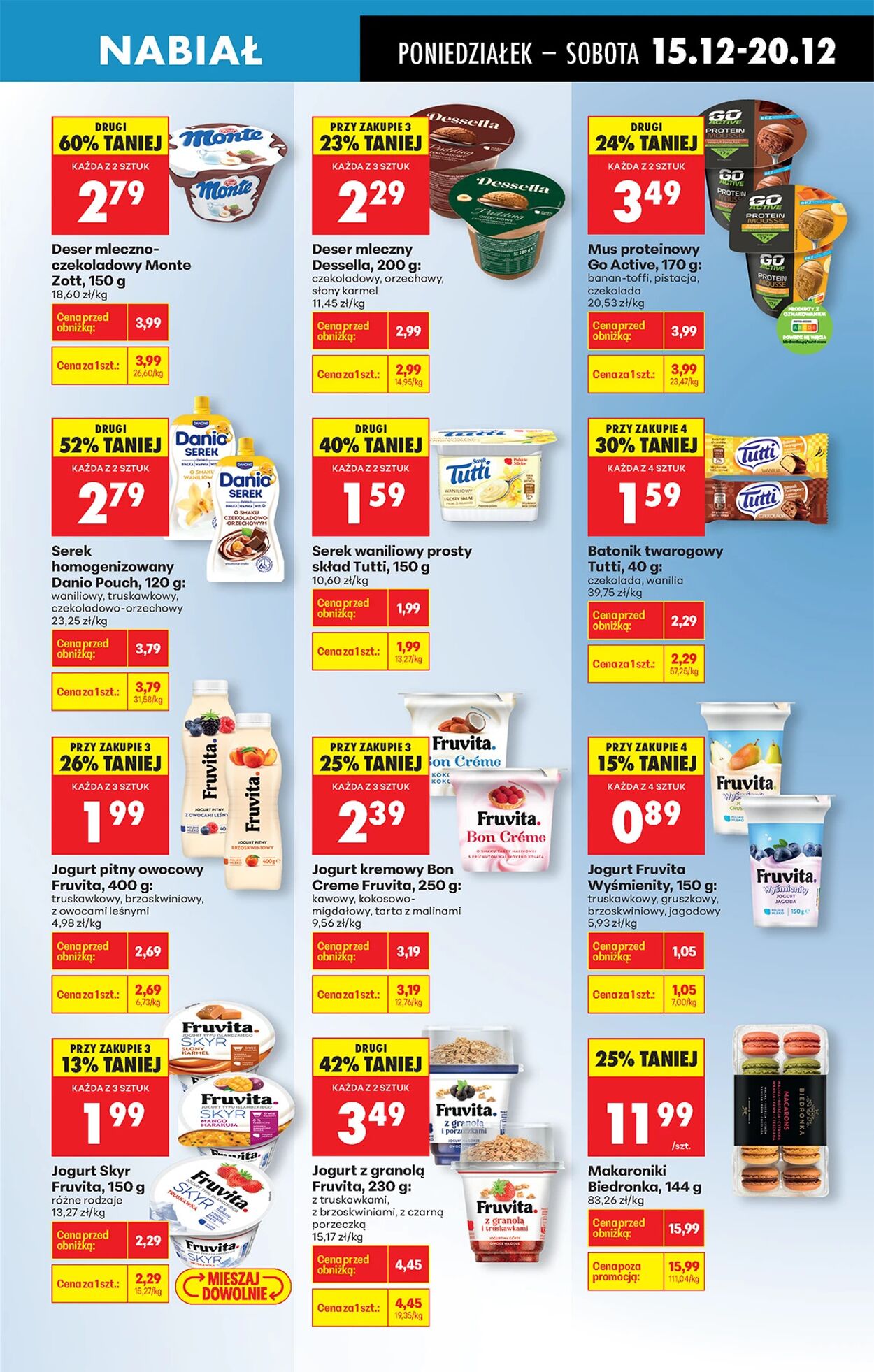 Gazetka Biedronka 15.12.2025 - 22.12.2025