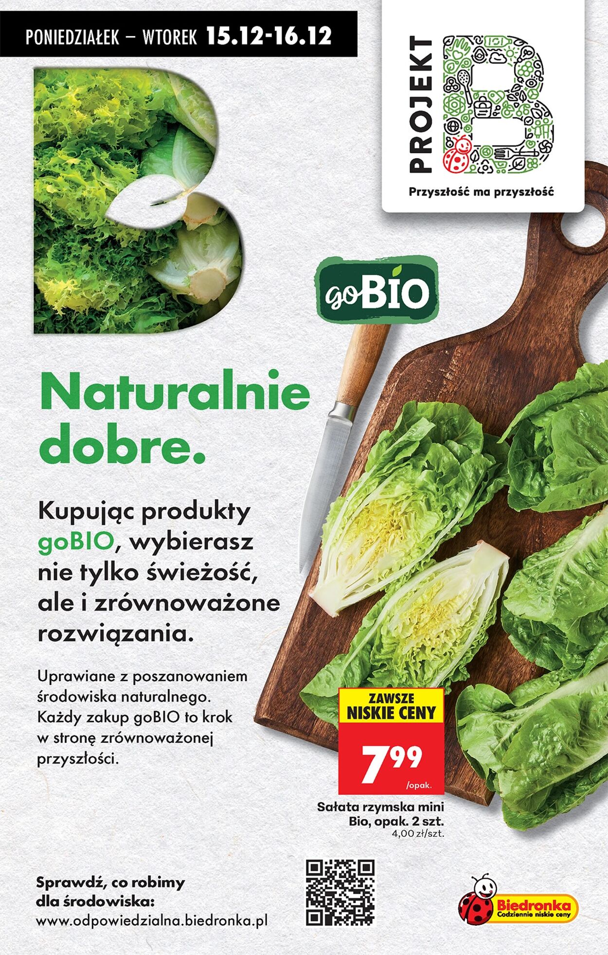 Gazetka Biedronka 15.12.2025 - 22.12.2025