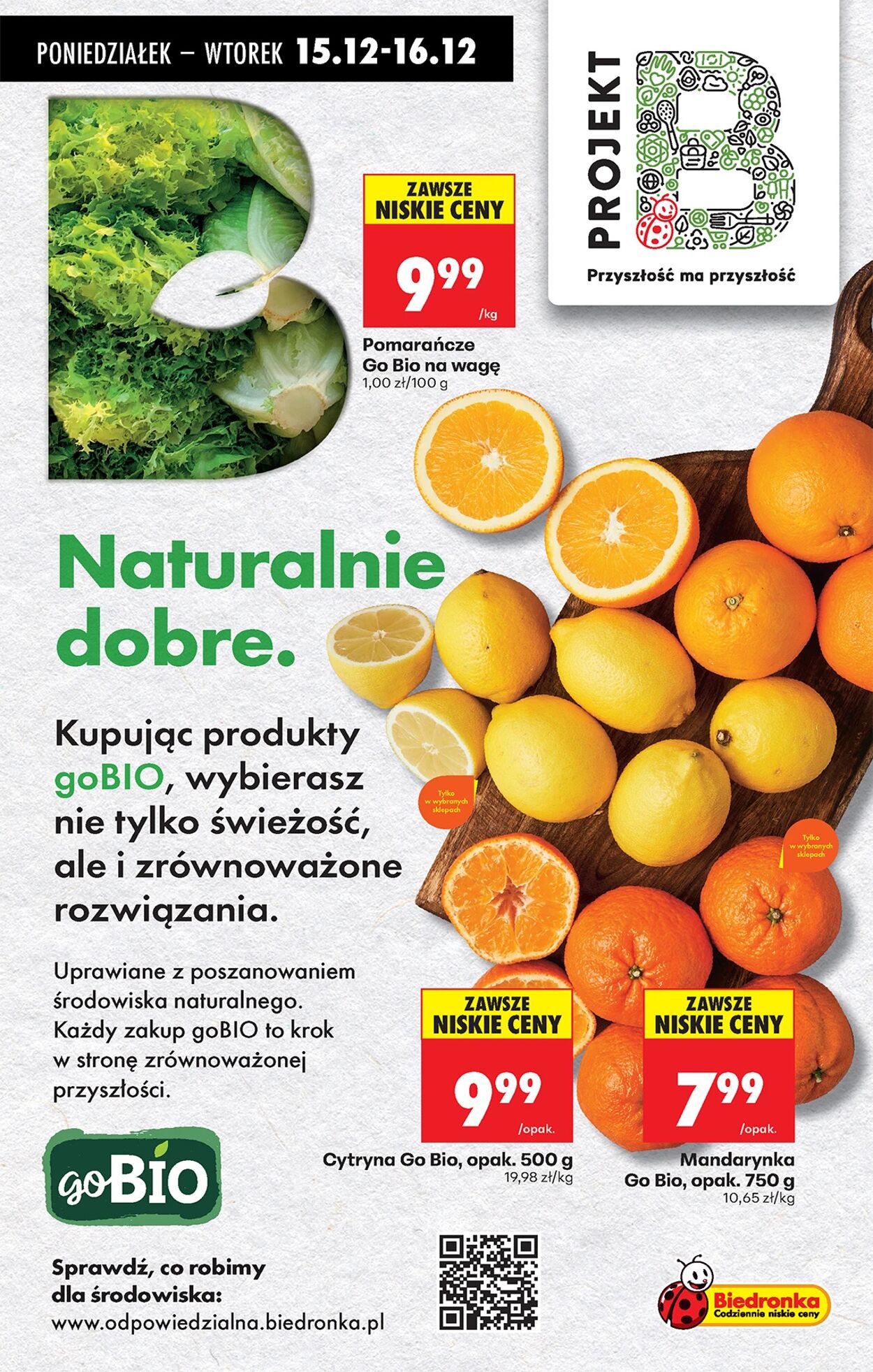 Gazetka Biedronka 15.12.2025 - 22.12.2025